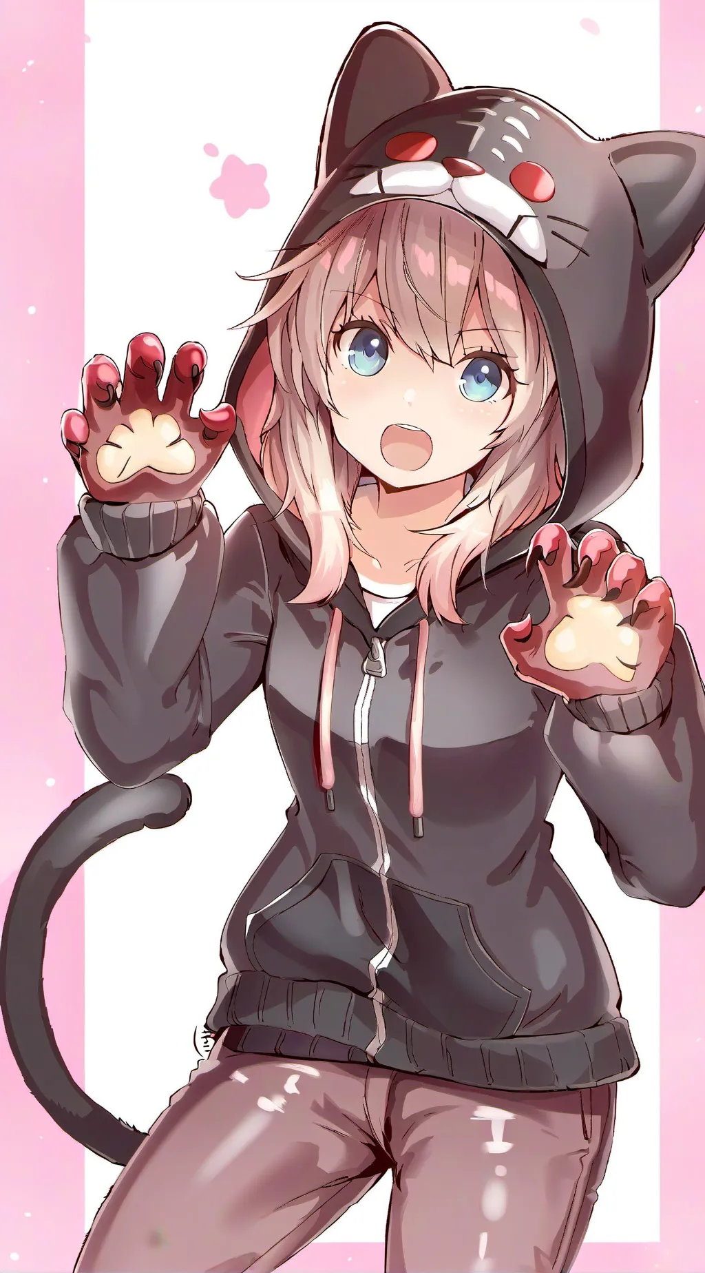 ai character: Kitsune background