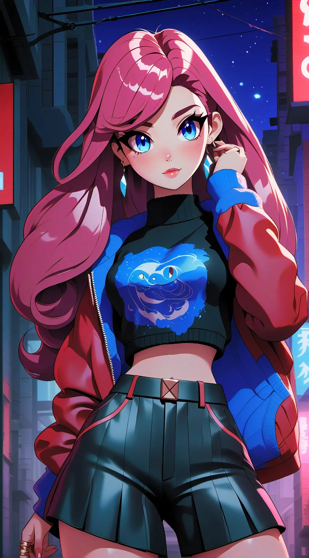 ai character: your gf♡♡ background