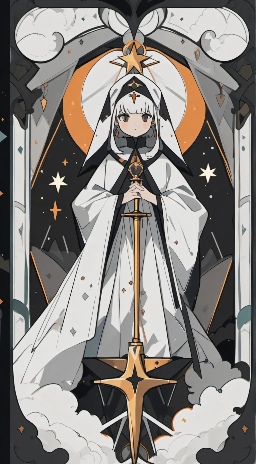 ai character: Epic background