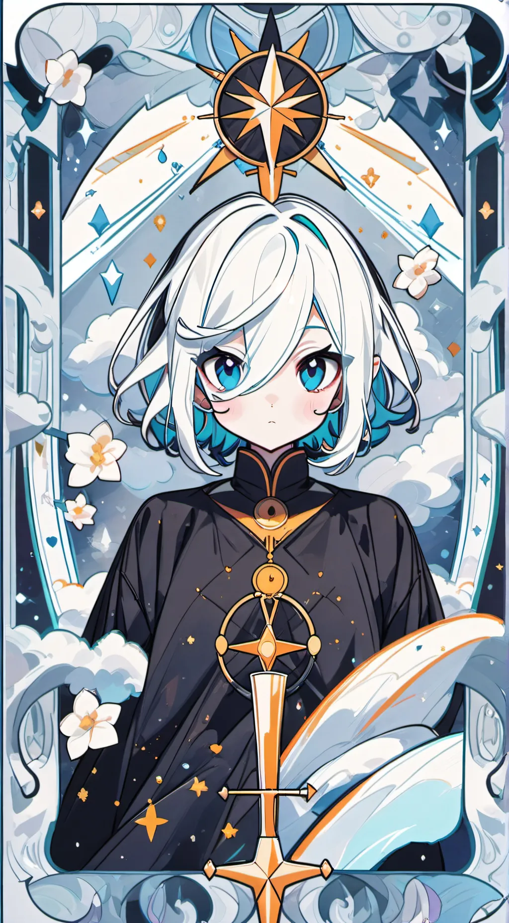 ai character: queen bubble  background