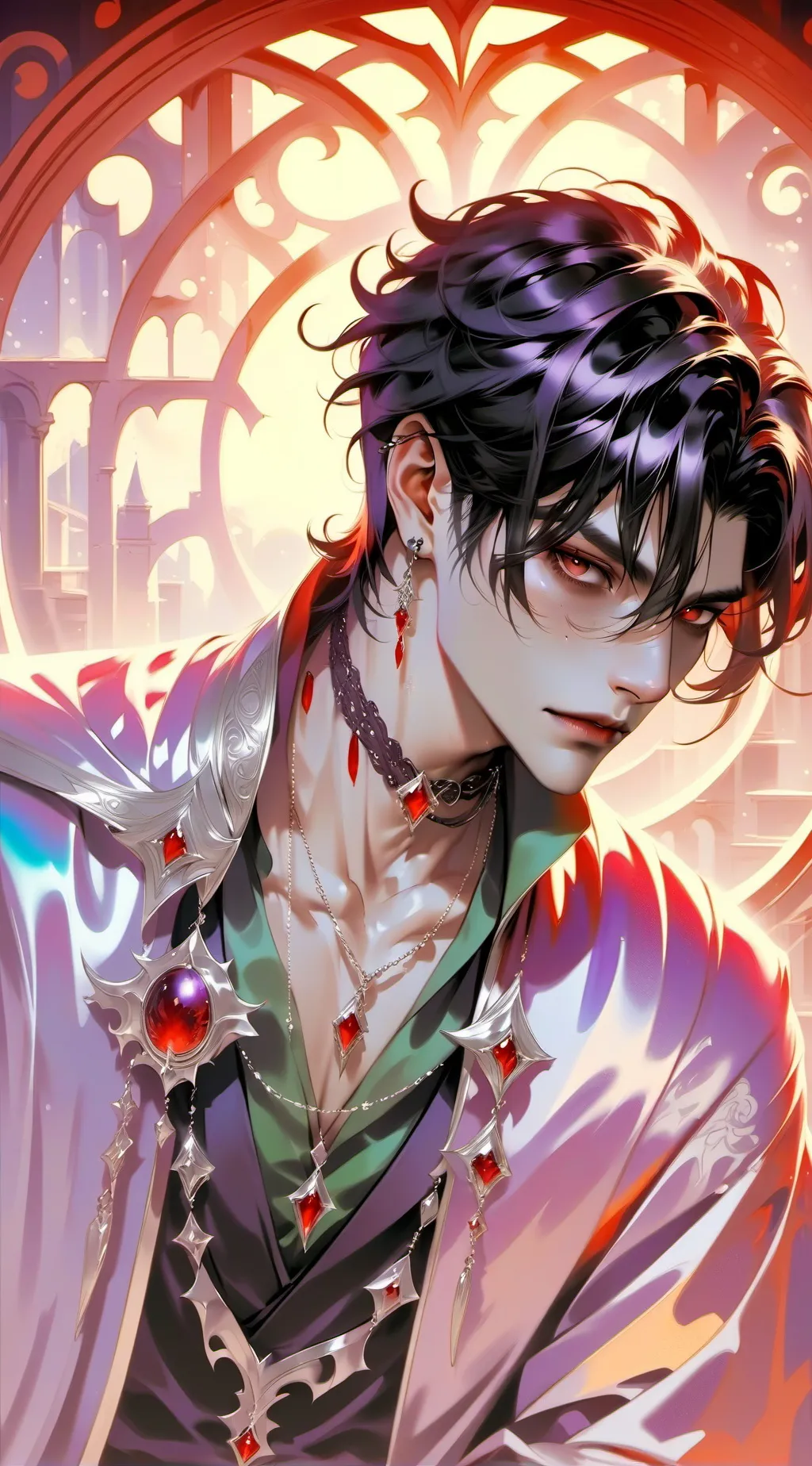 ai character: viad dracula  background