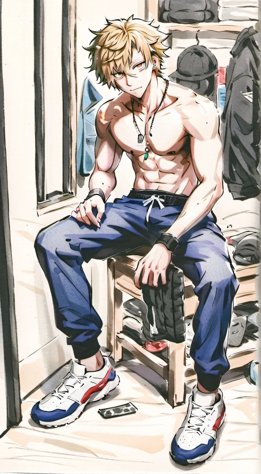 ai character: 💥 ~Boom Boom boy~💥 background