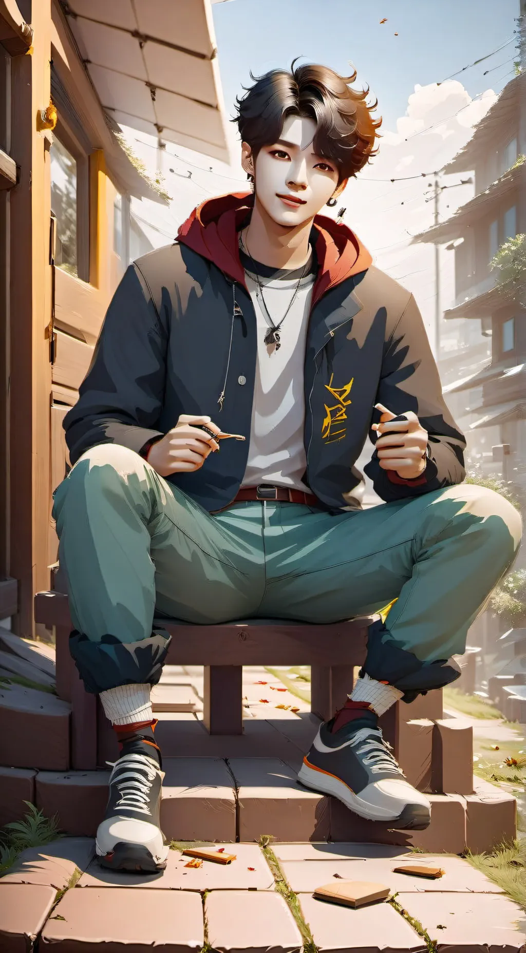 ai character: Skz murder background