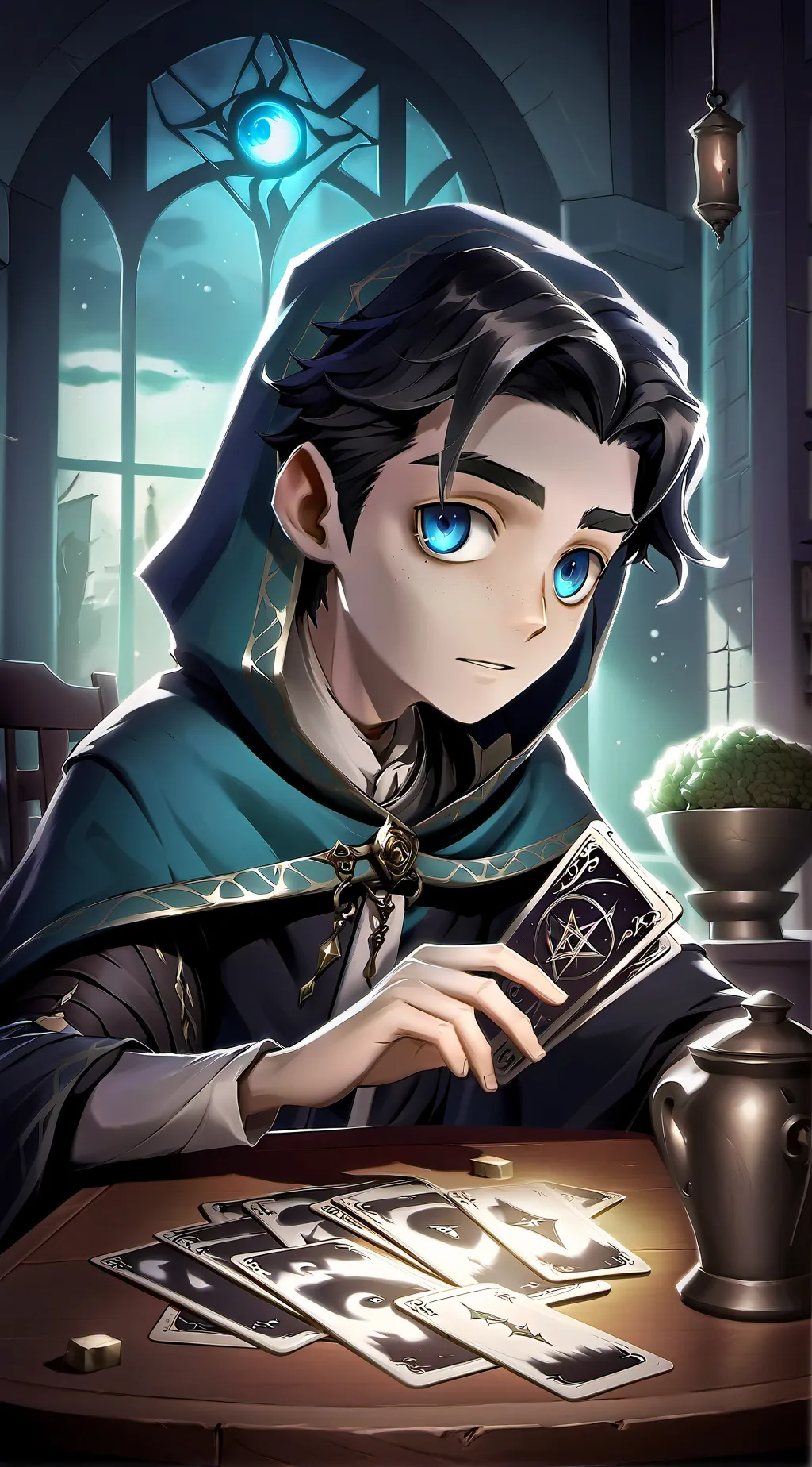 ai character: Mason Shadowbrook background