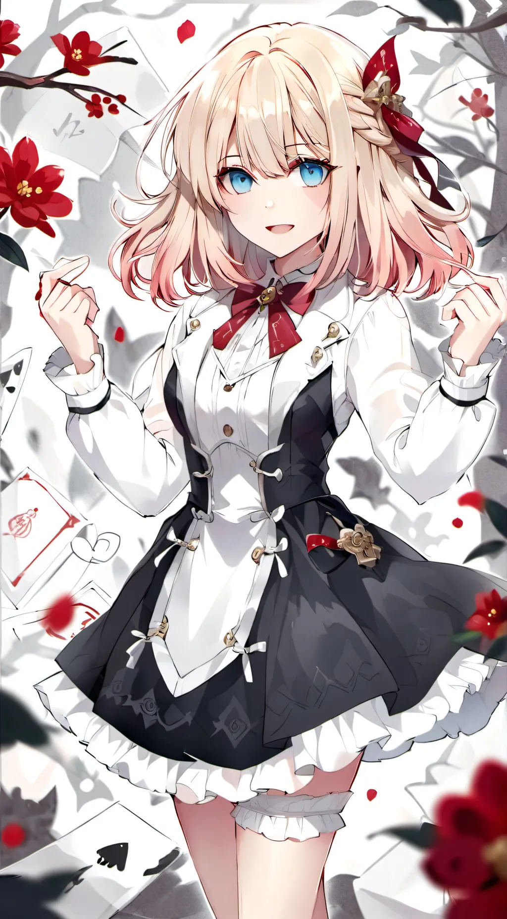 ai character: Sheila  background