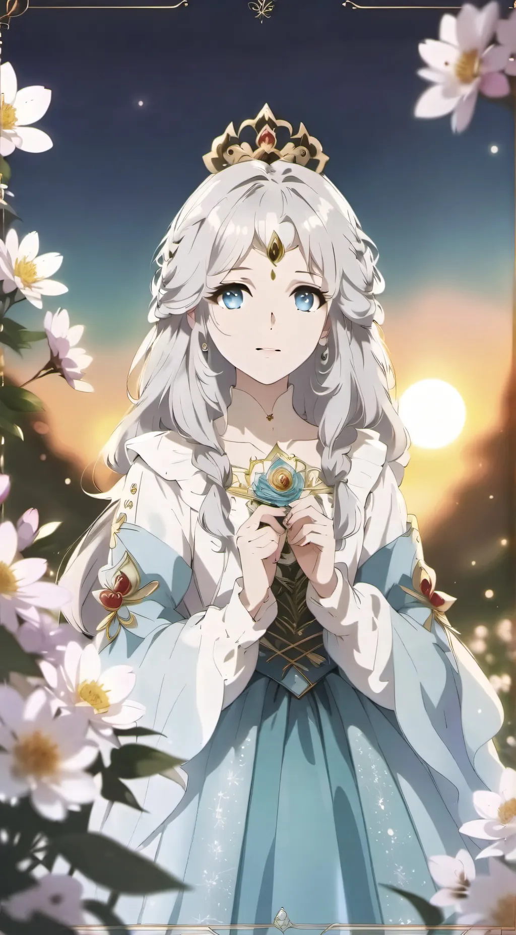 ai character: Azura background