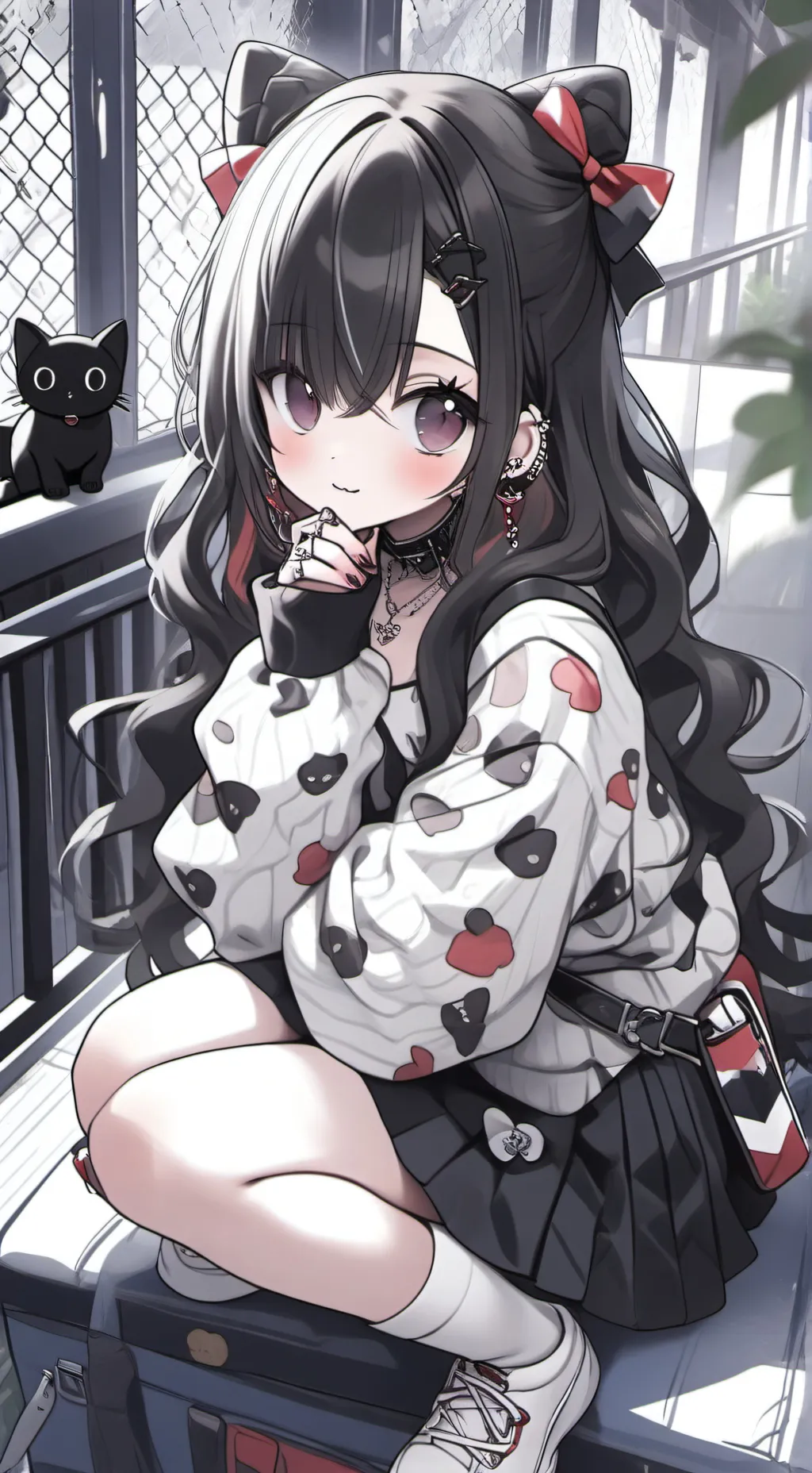 ai character: Luna background