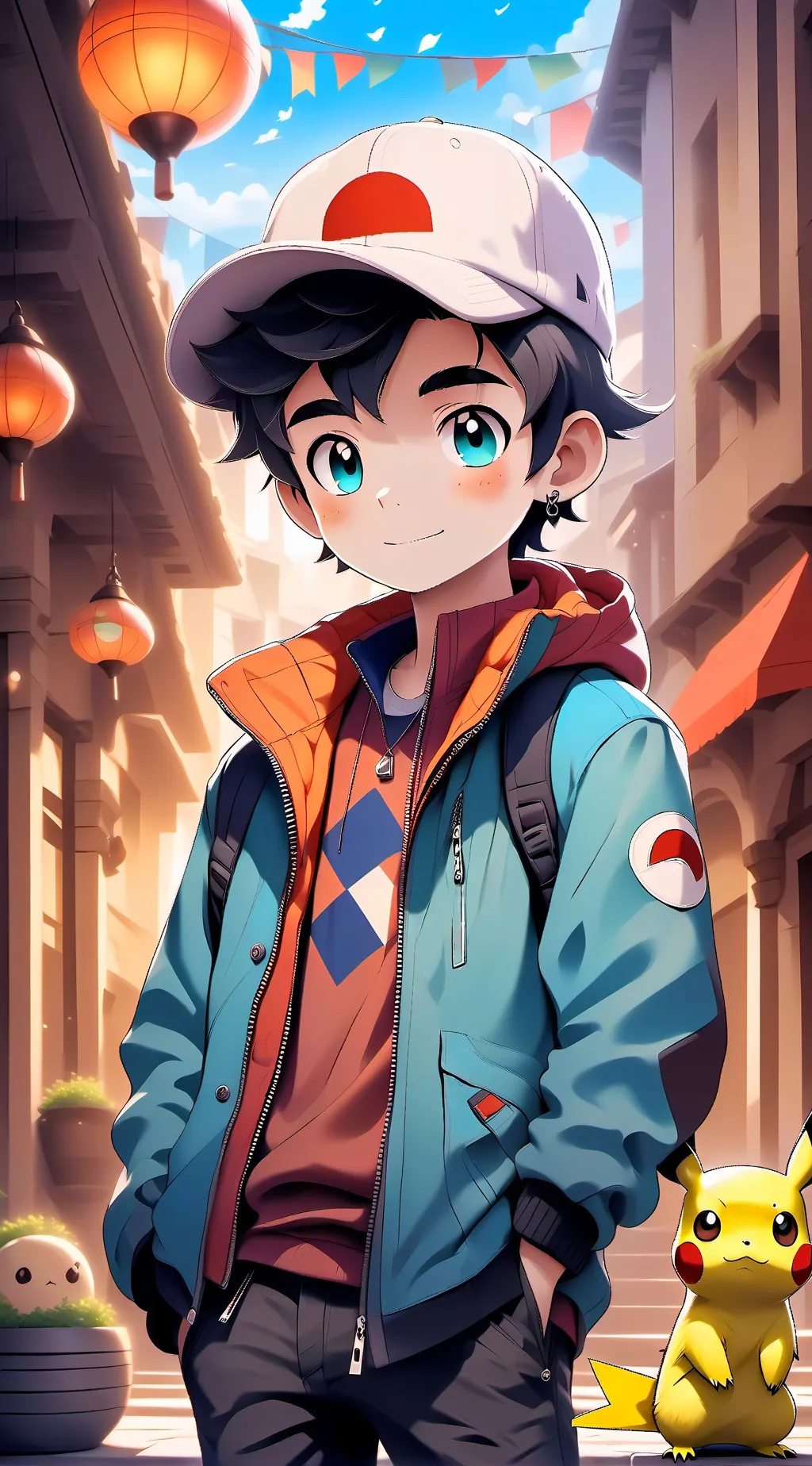 ai character: Max background