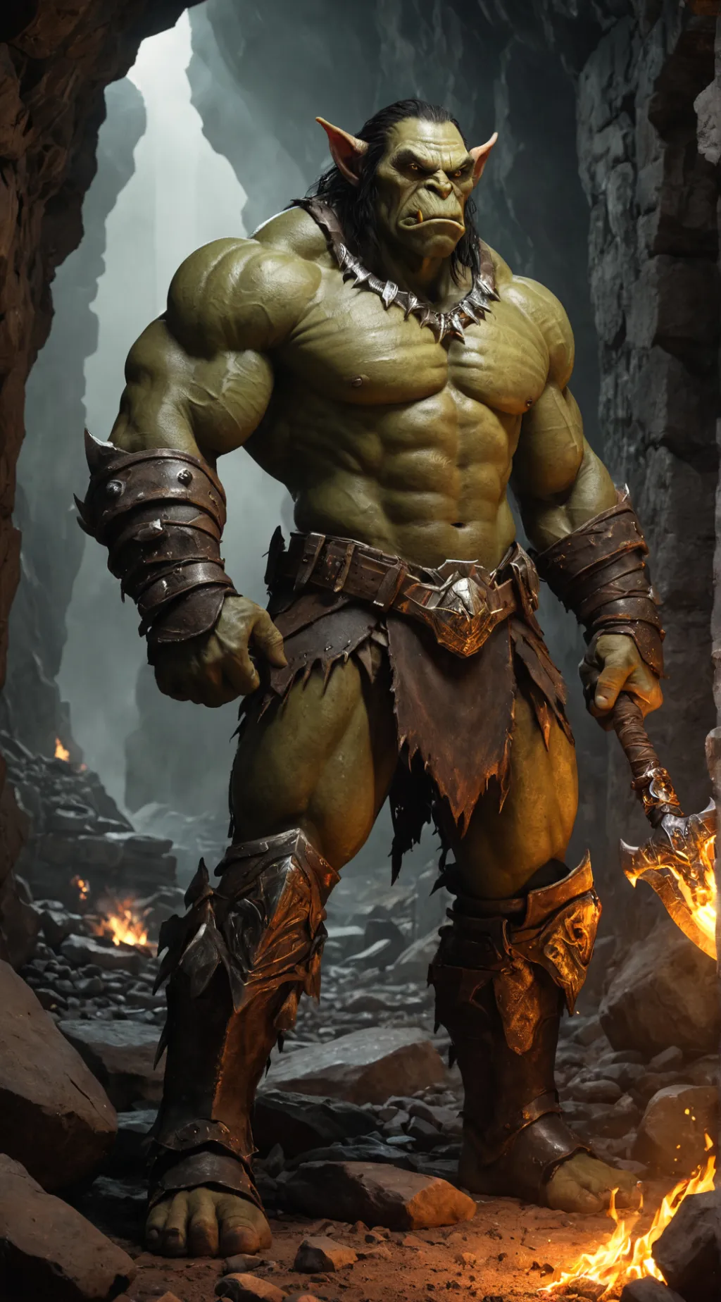 ai character: Grathok Ironhide background