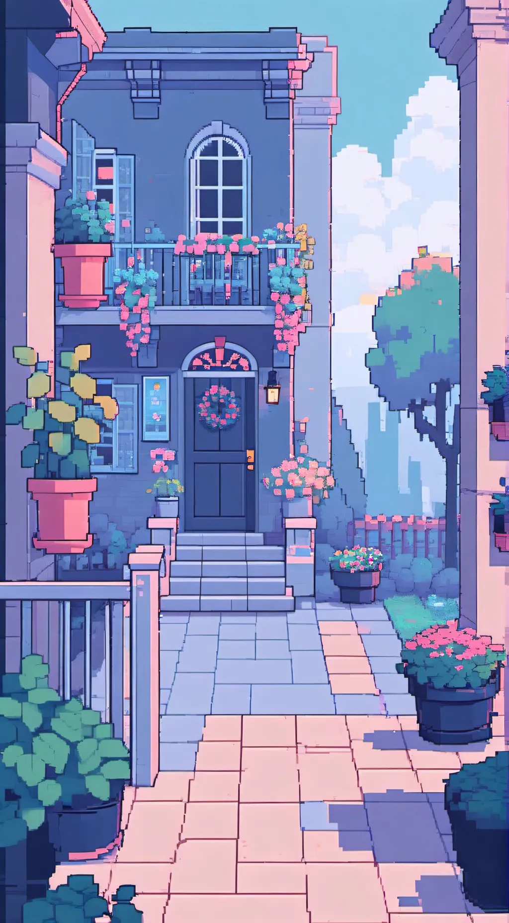 ai character: mha hate u flowers background