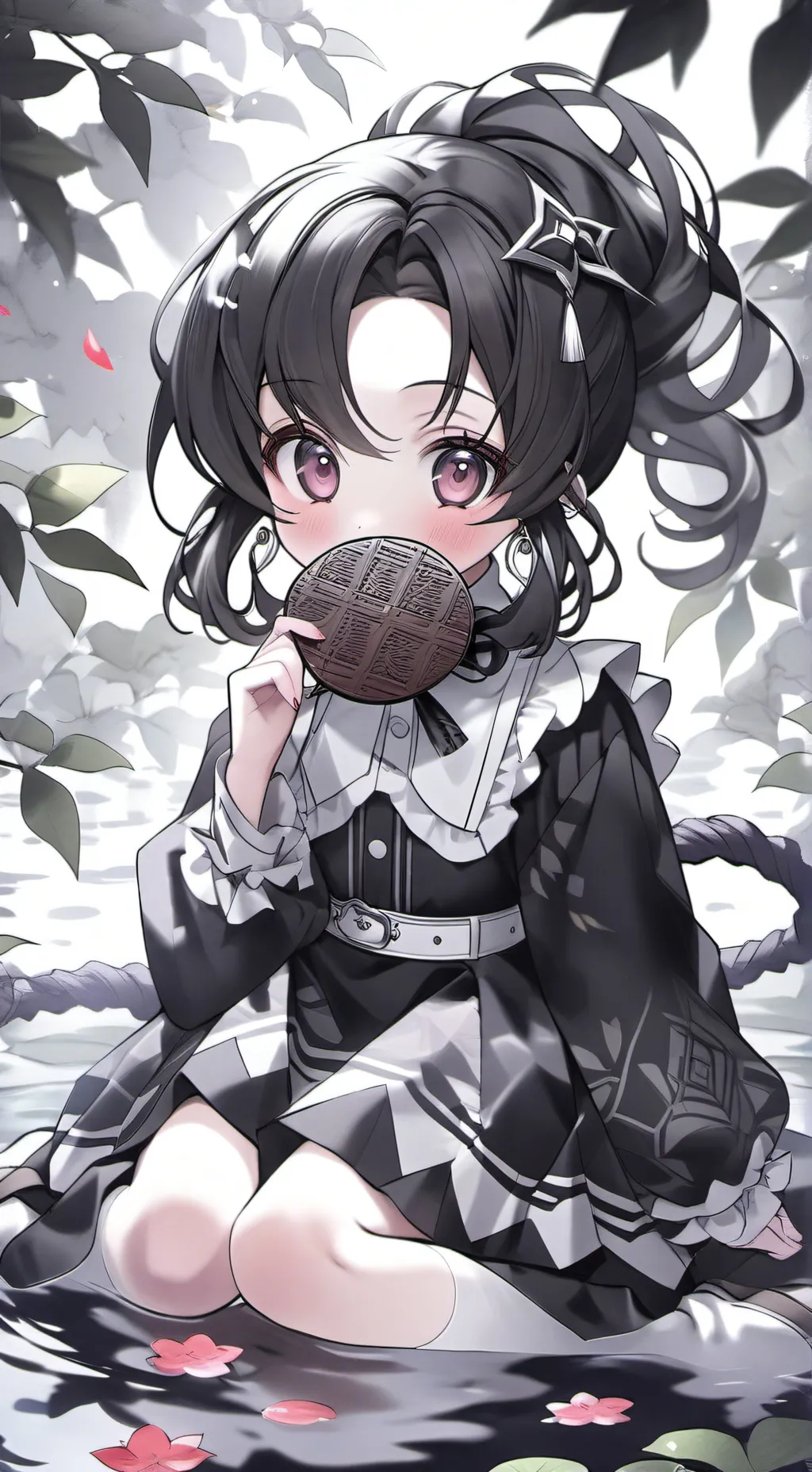 ai character: hashiras meeting background