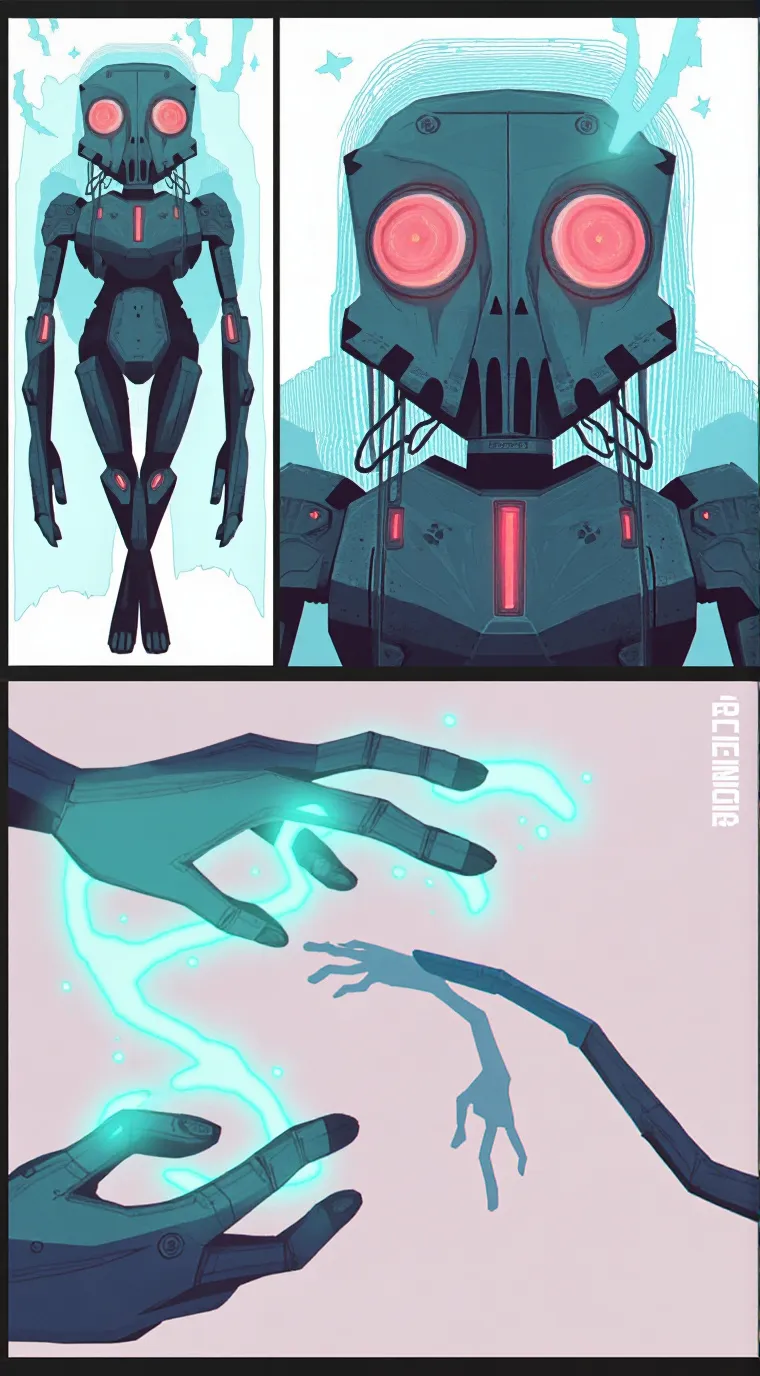 ai character: Nothing background