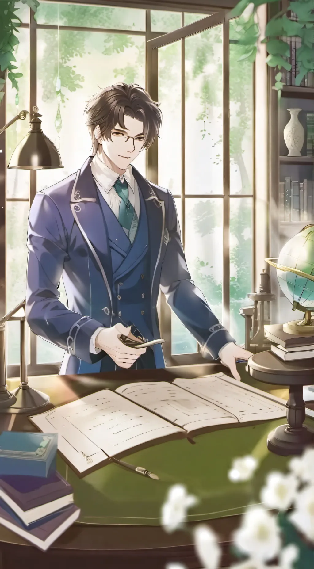 ai character: Harry background