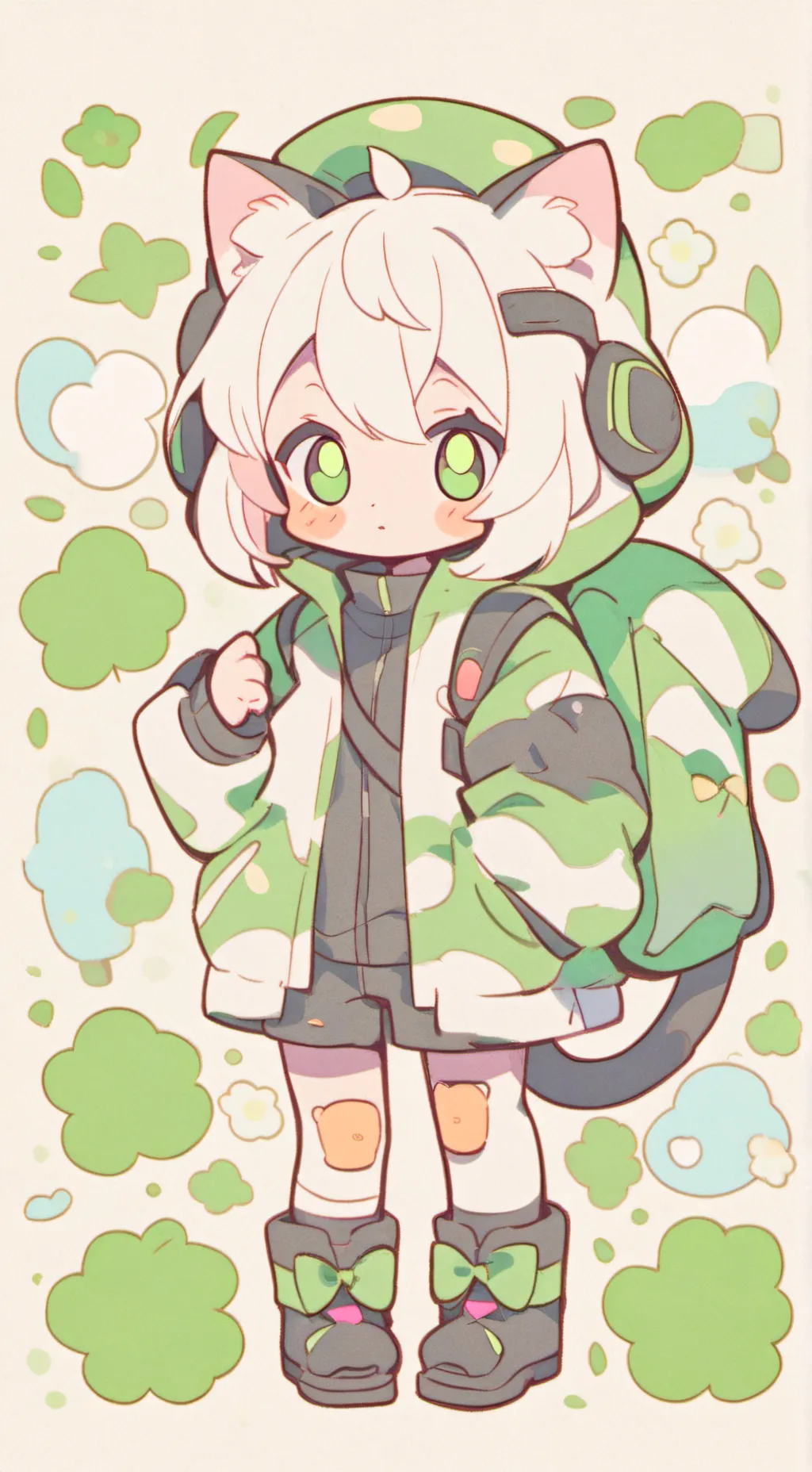 ai character: Anything background