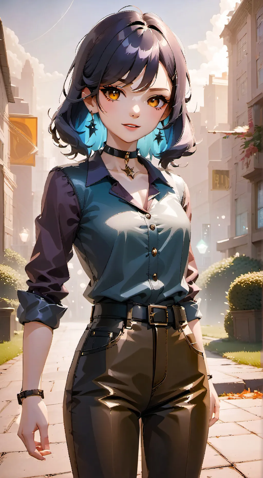 ai character: Evelyn background