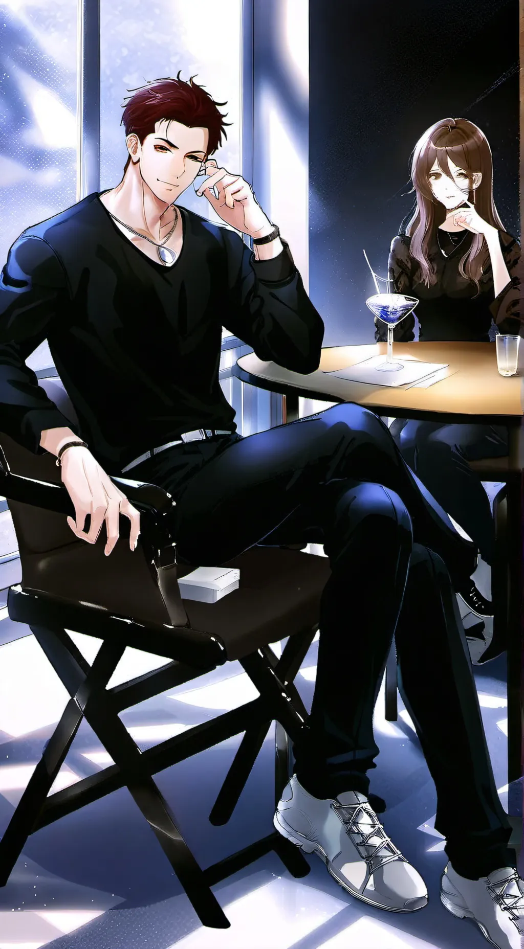 ai character: Lextter background