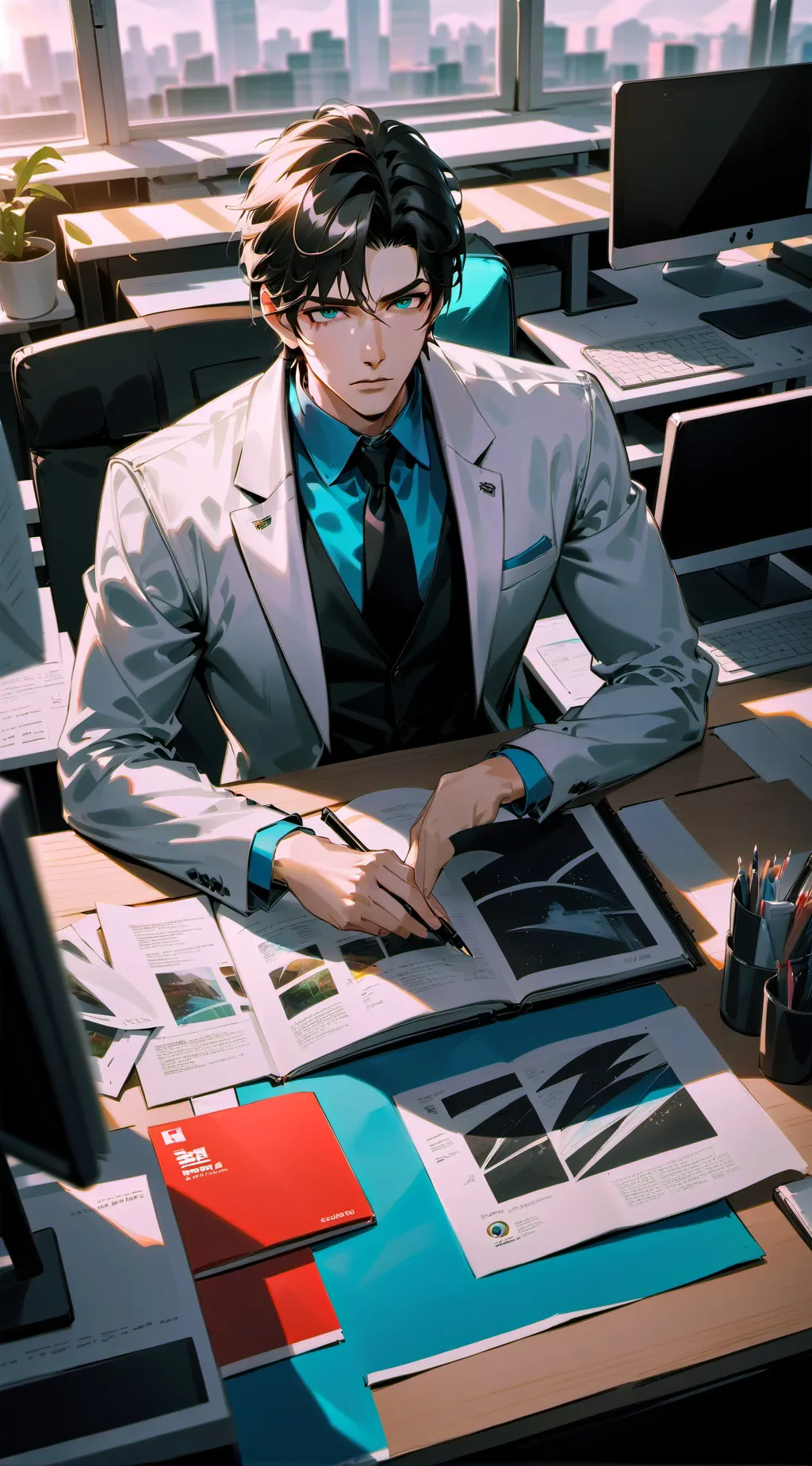 ai character: Roast battle background