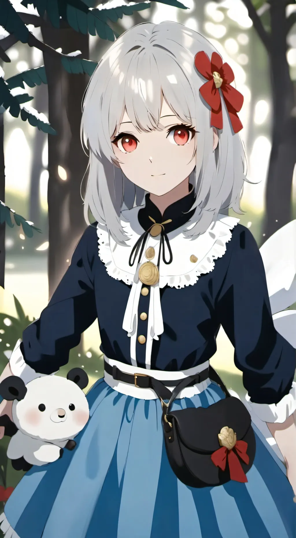 ai character: luna  background