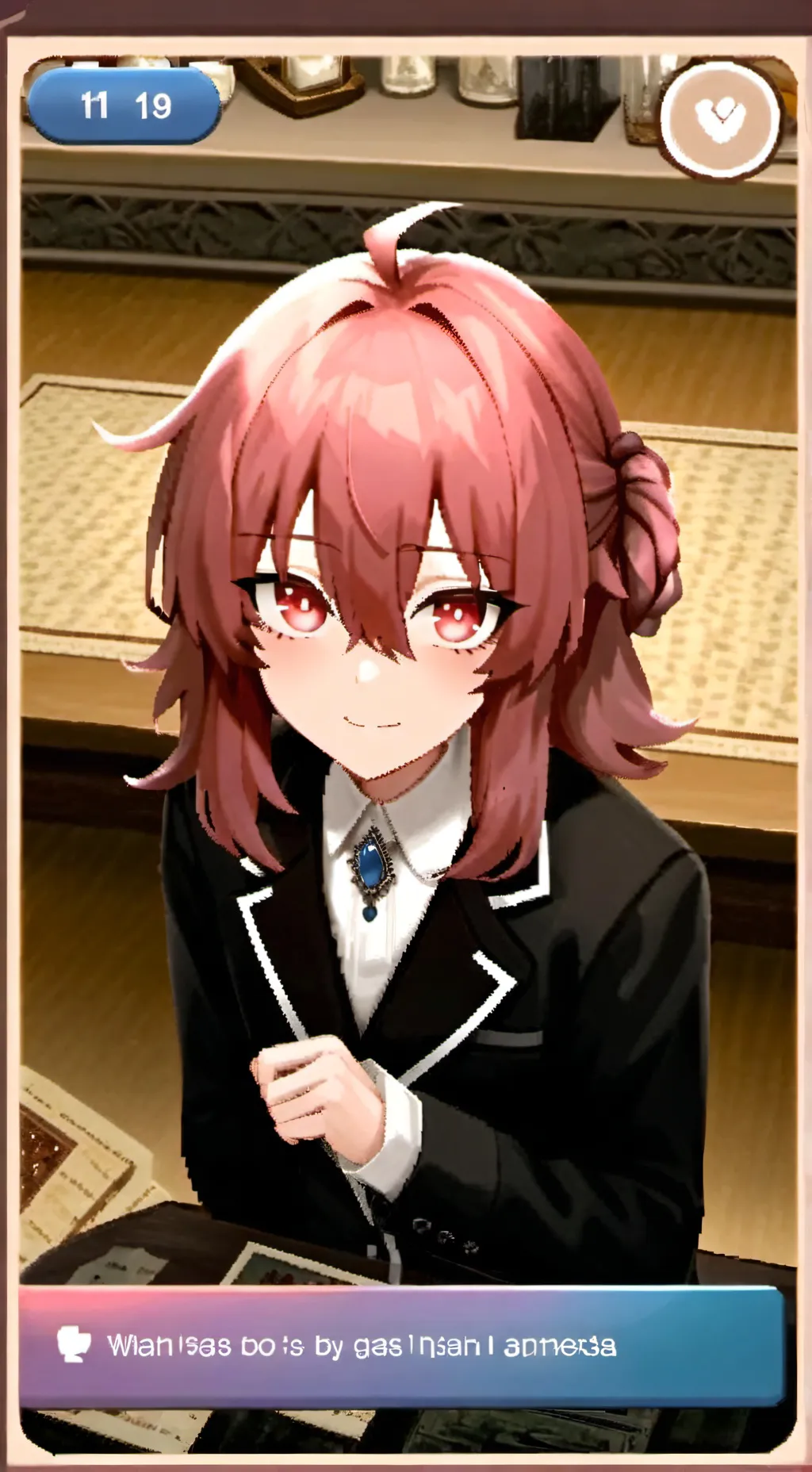 ai character: emma background