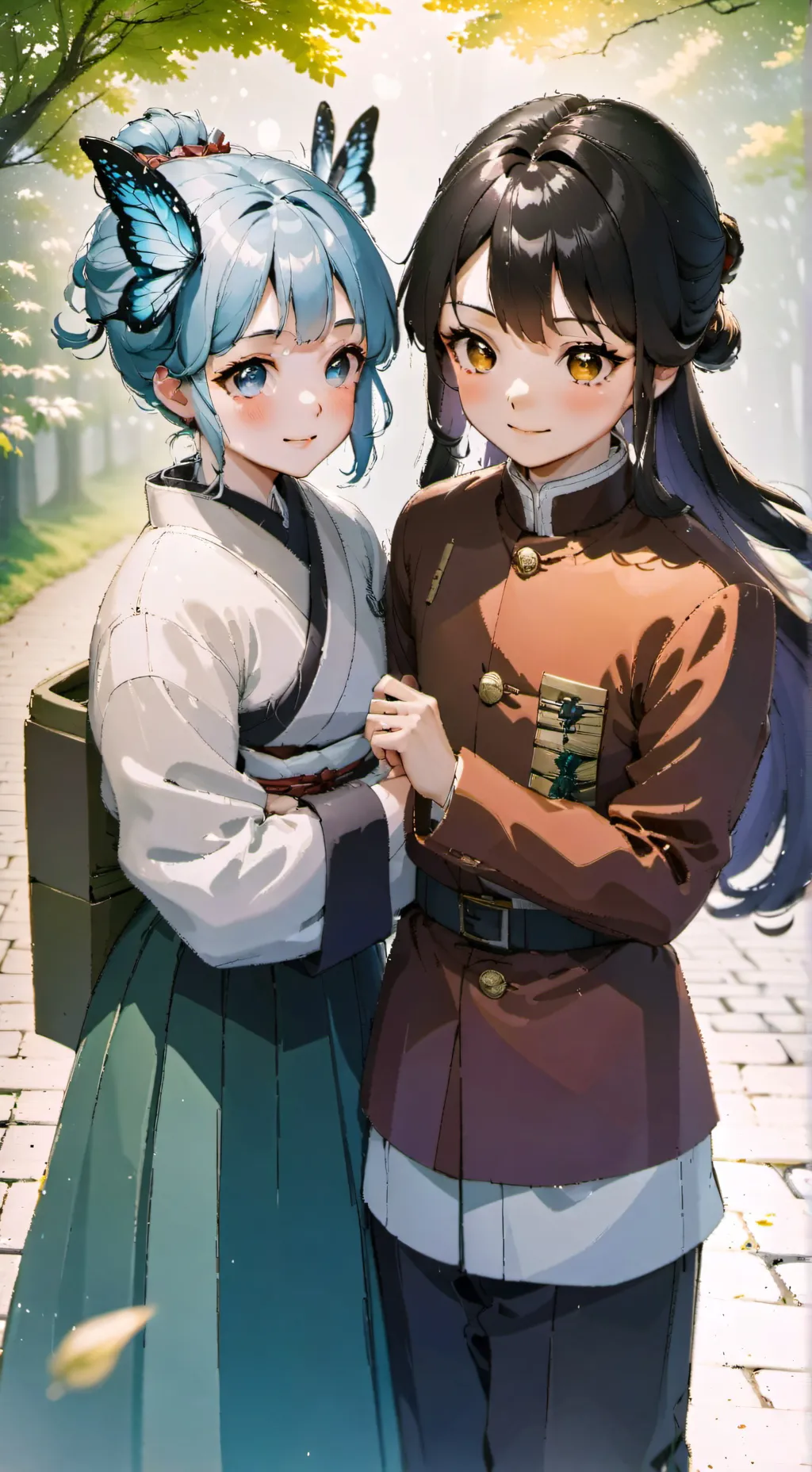 ai character: KanaoAoi background