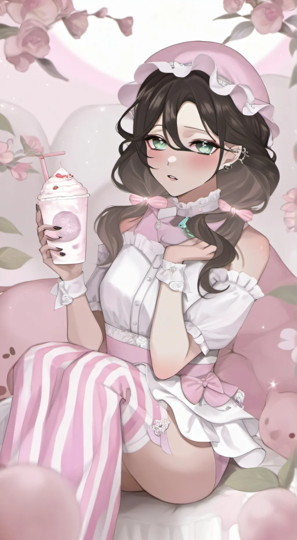 ai character: I need money! background