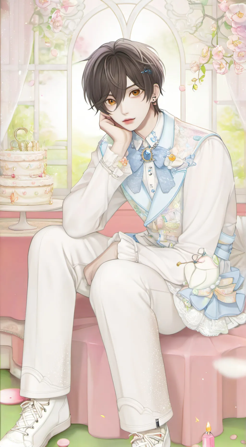 ai character: Max background