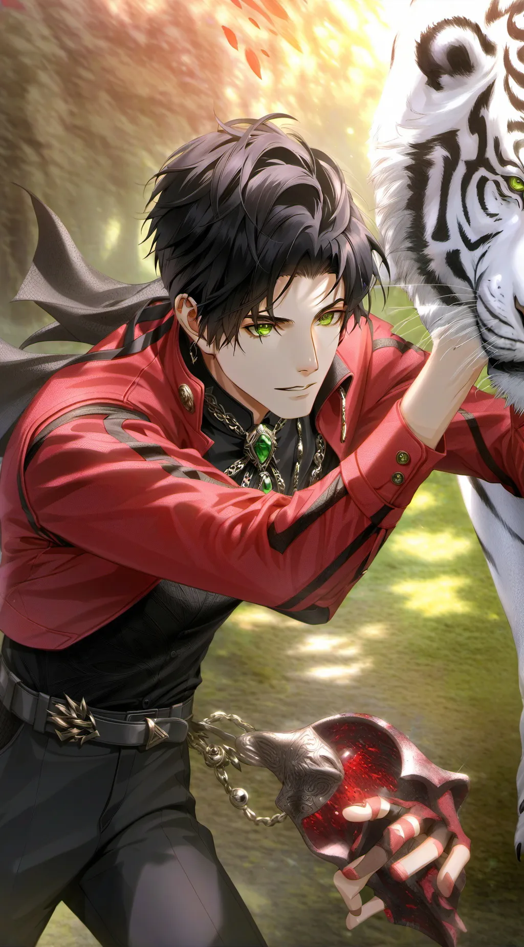 ai character: Draconitedragon  background