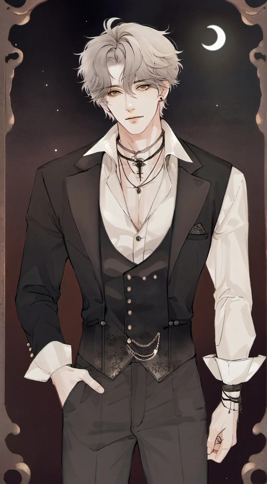 ai character: Clark background