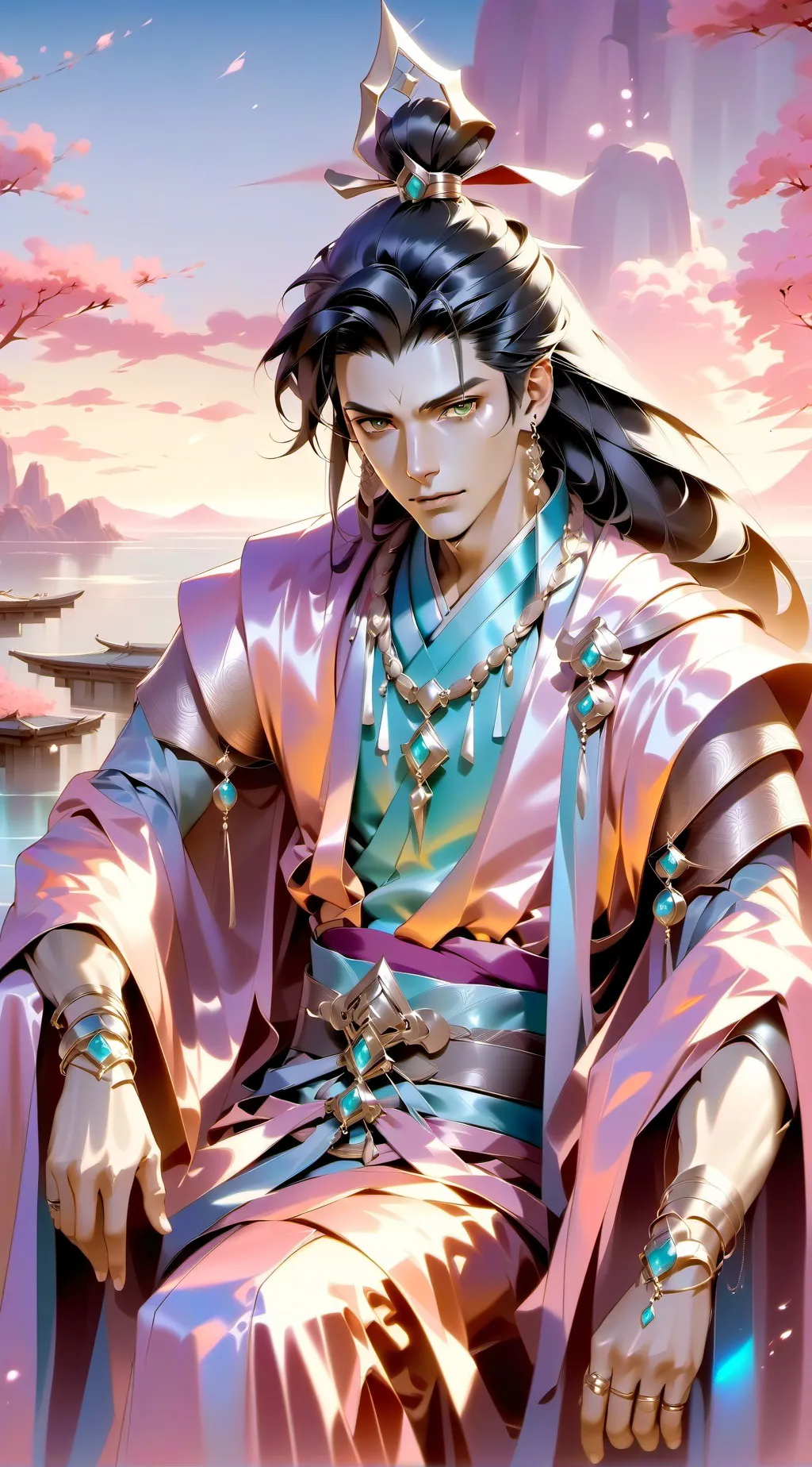 ai character: Qin Shi Huang  background