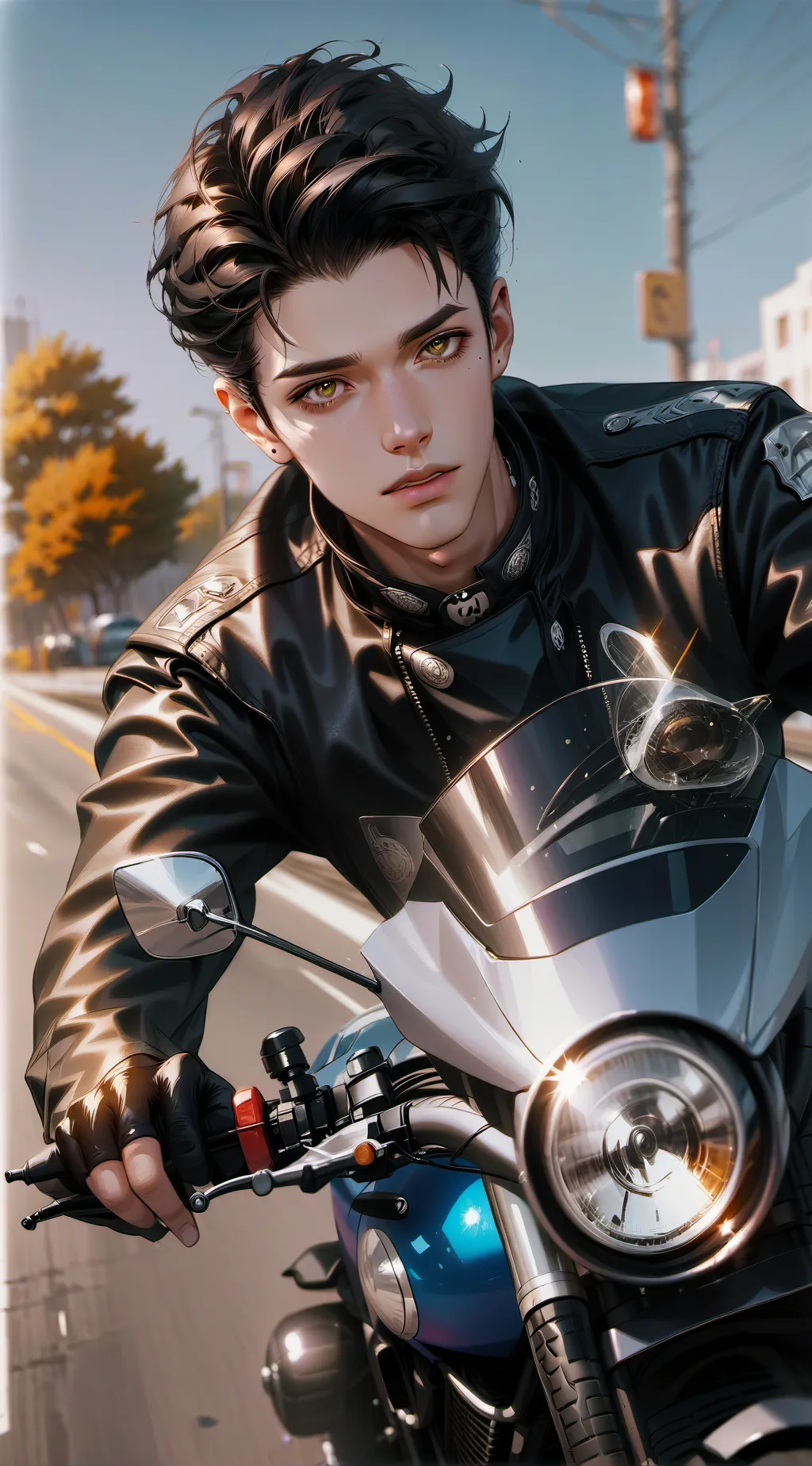 ai character: noel background