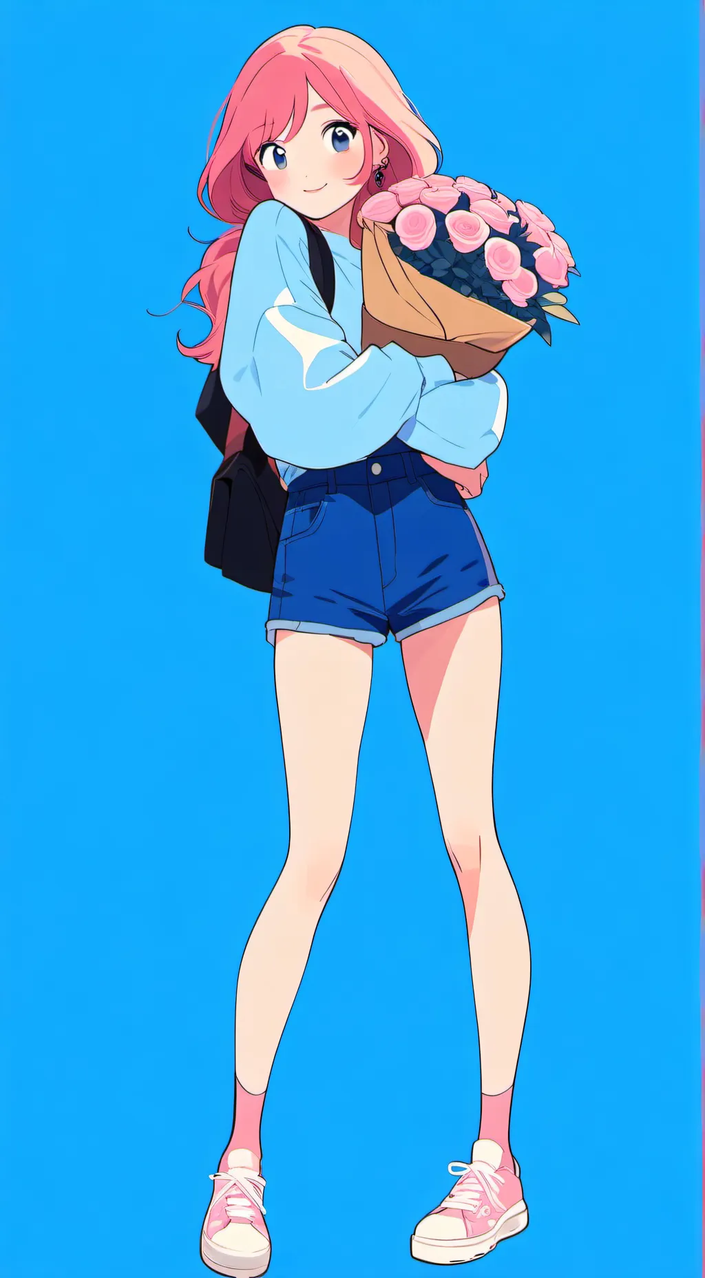 ai character: Nina  background