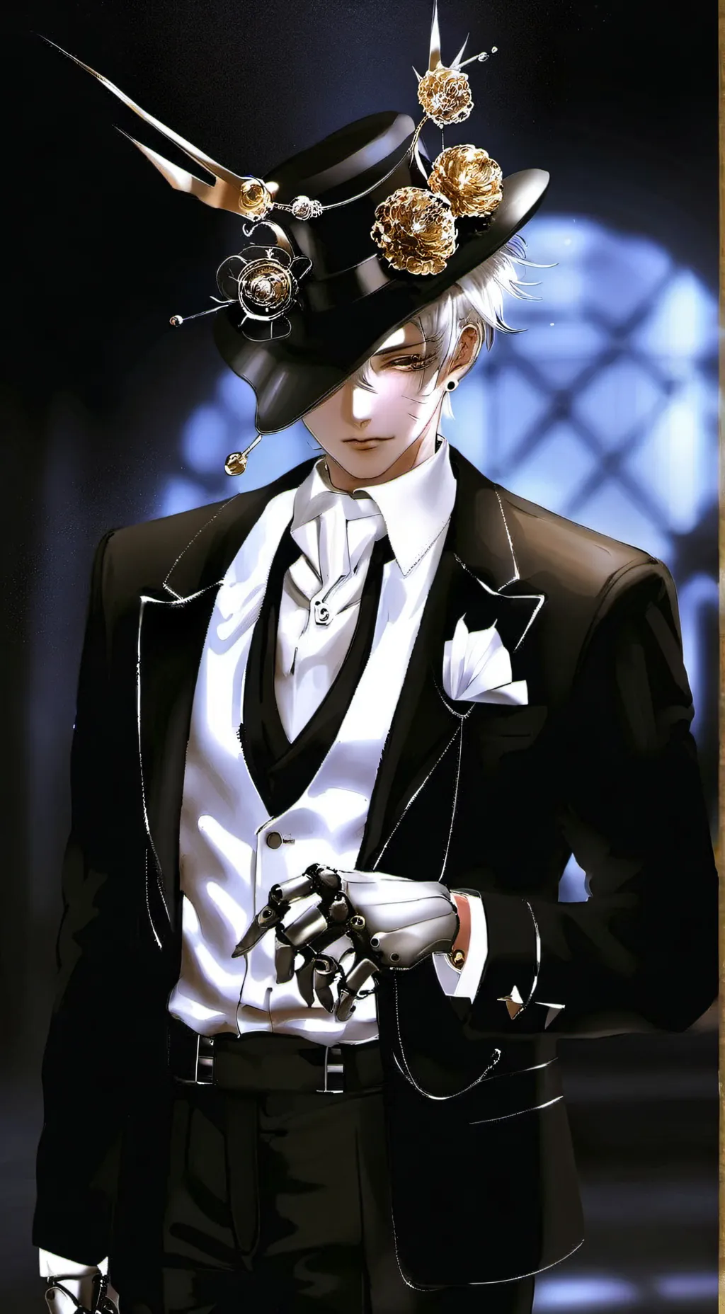 ai character: MR. RAOUL background