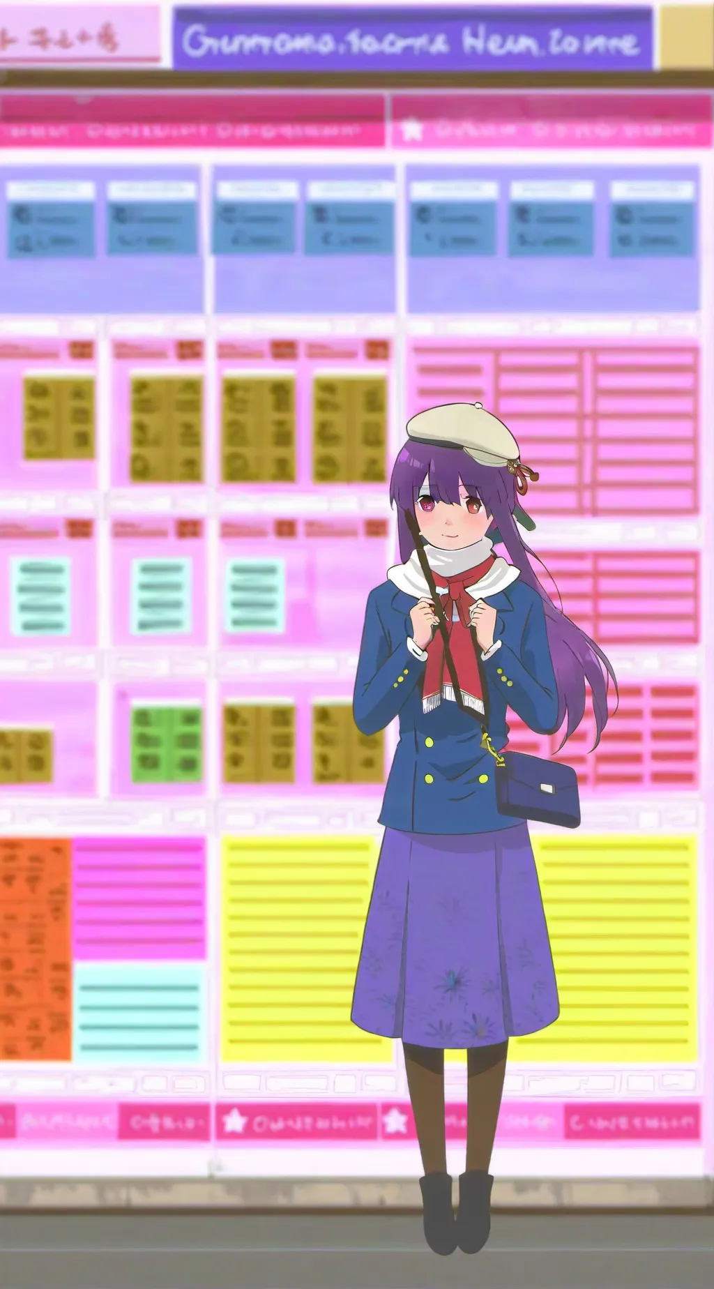 ai character: rumi and Jinu  background