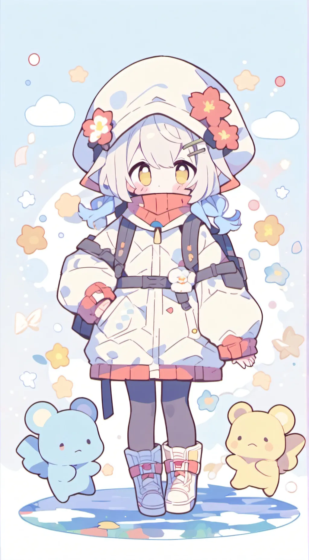 ai character: Eclipse x Ruin background