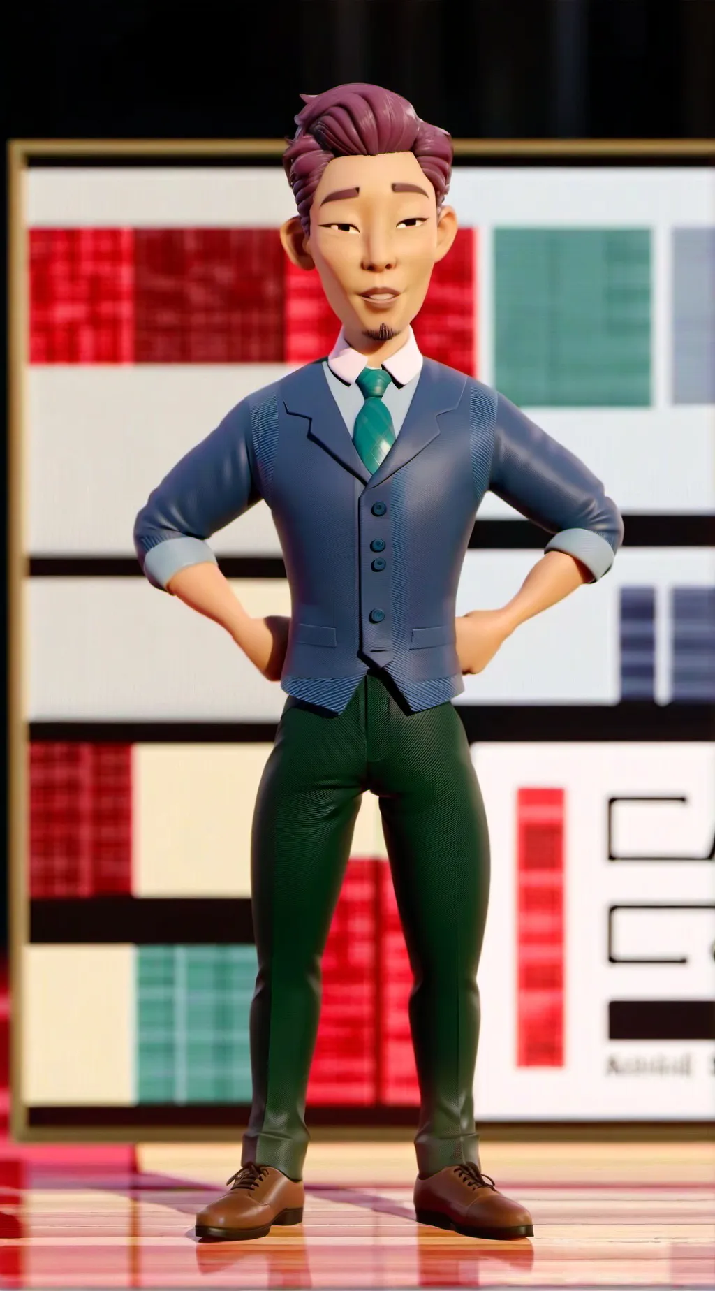 ai character: Ryan  background