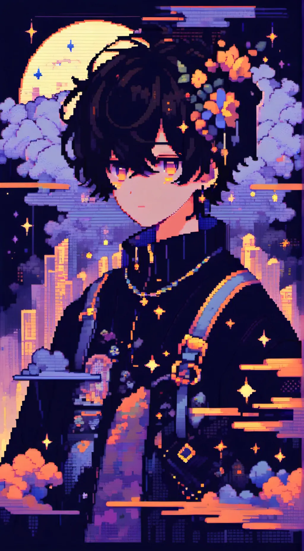 ai character: Alex y Max background