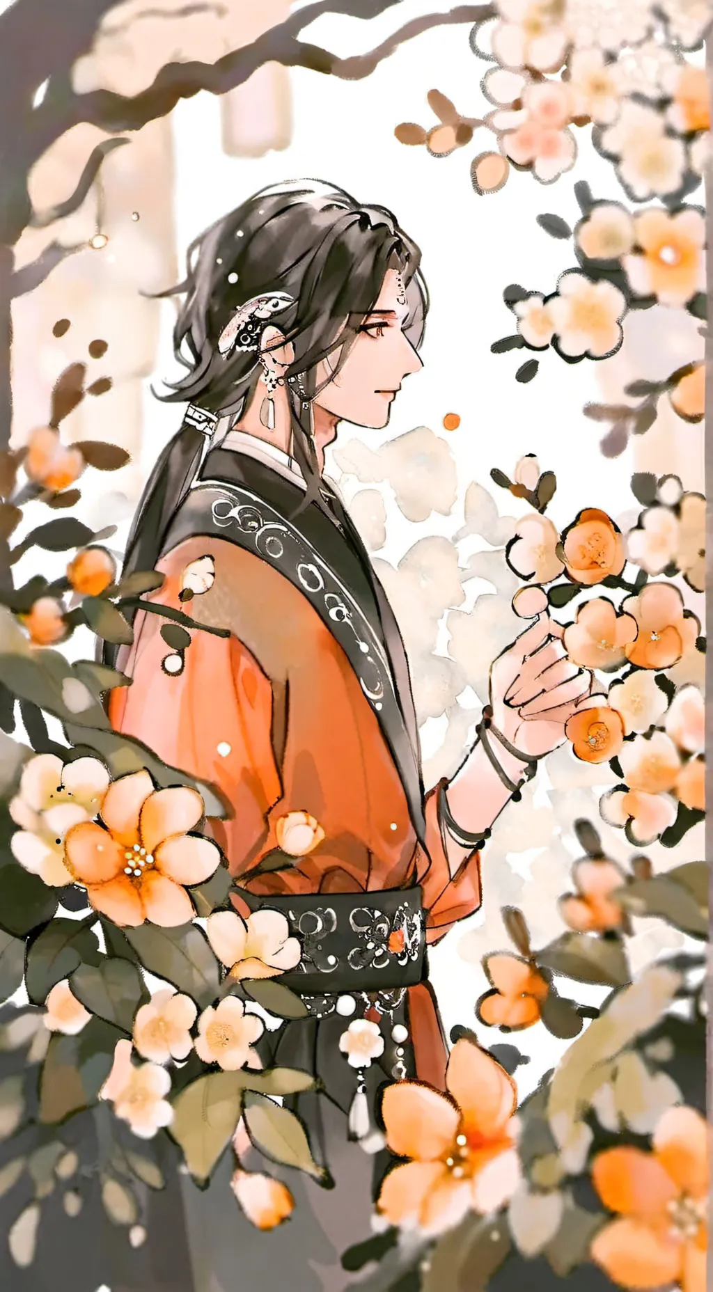 ai character: Max background