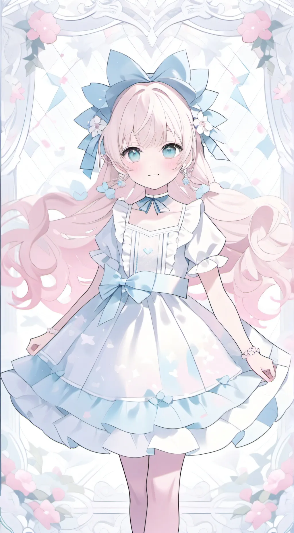 ai character: lily background