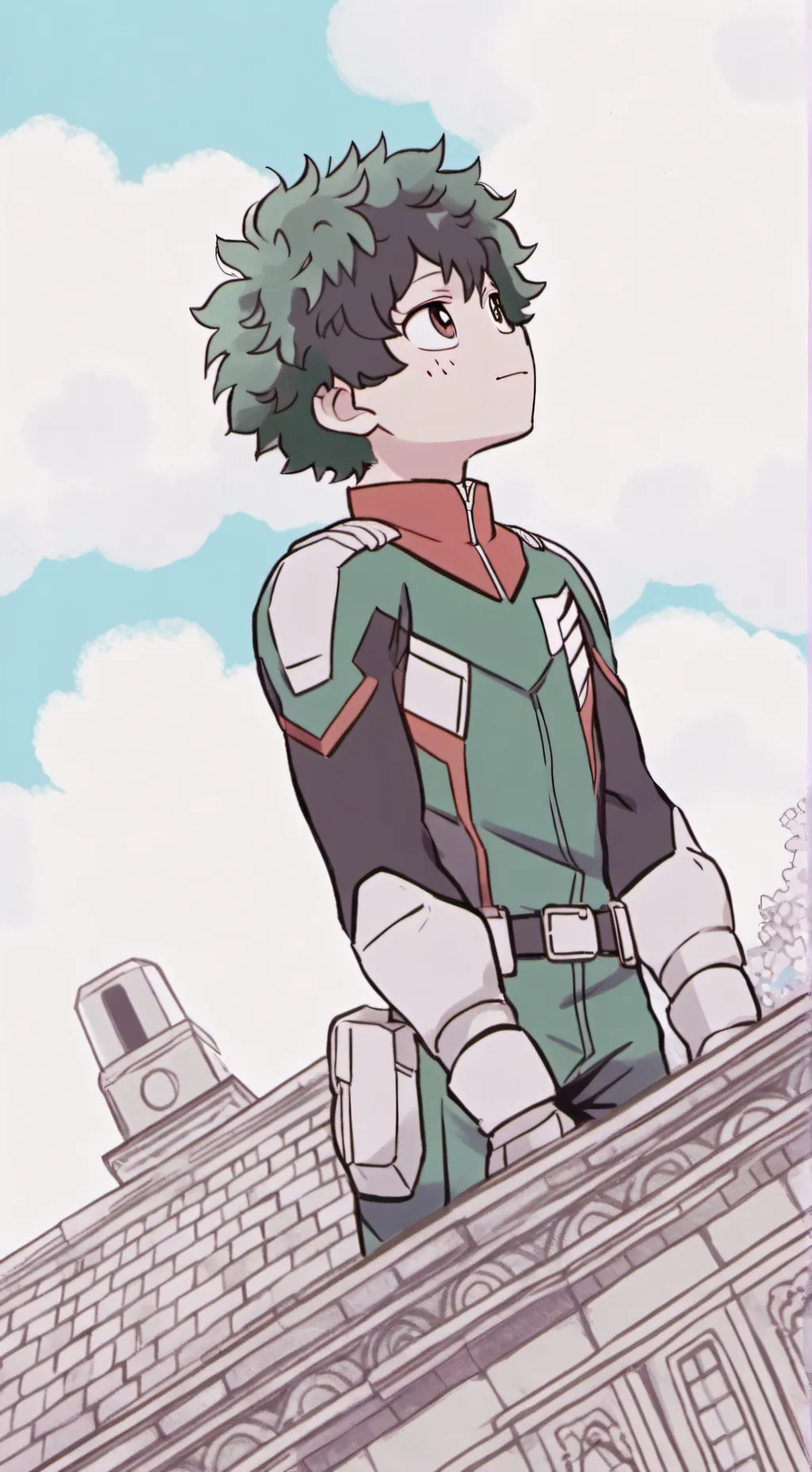 ai character: 🥦~Izuku Midoriya~🥦 background