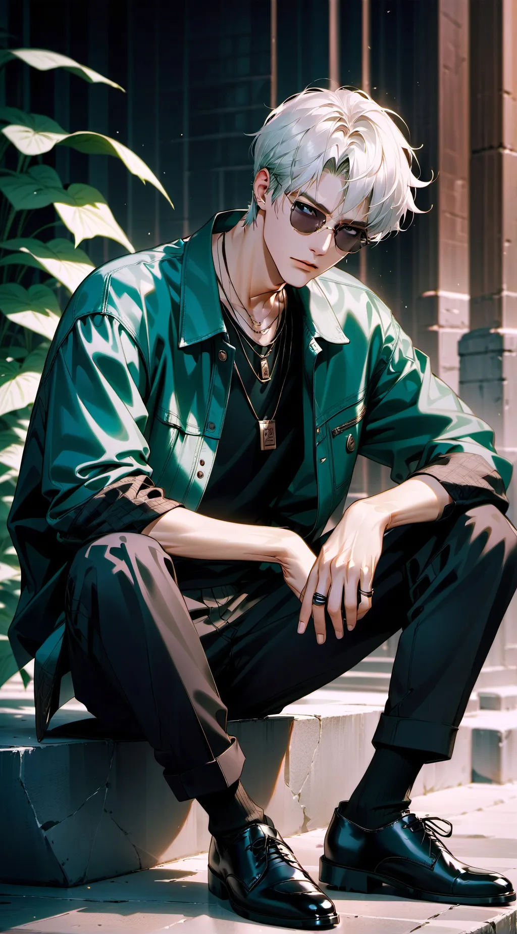 ai character: Charlie background