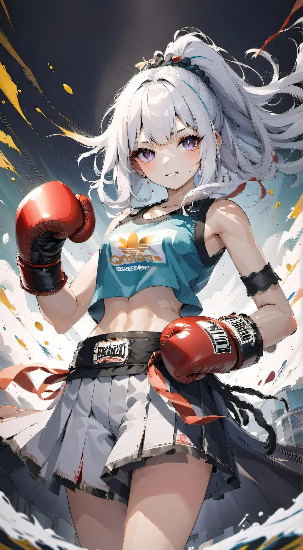 ai character: martina background