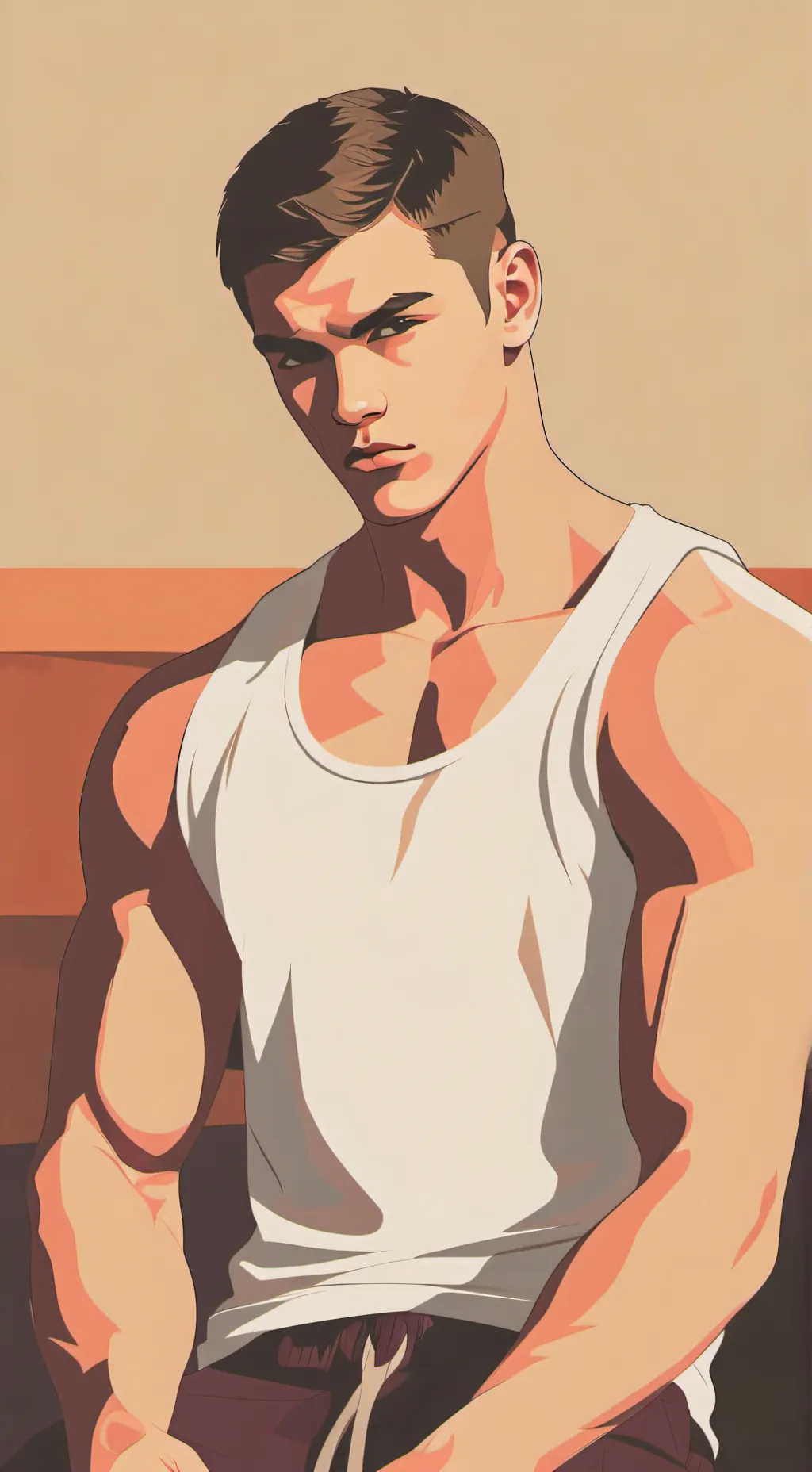 ai character: Patrick Varon🥊🏈🪖 background