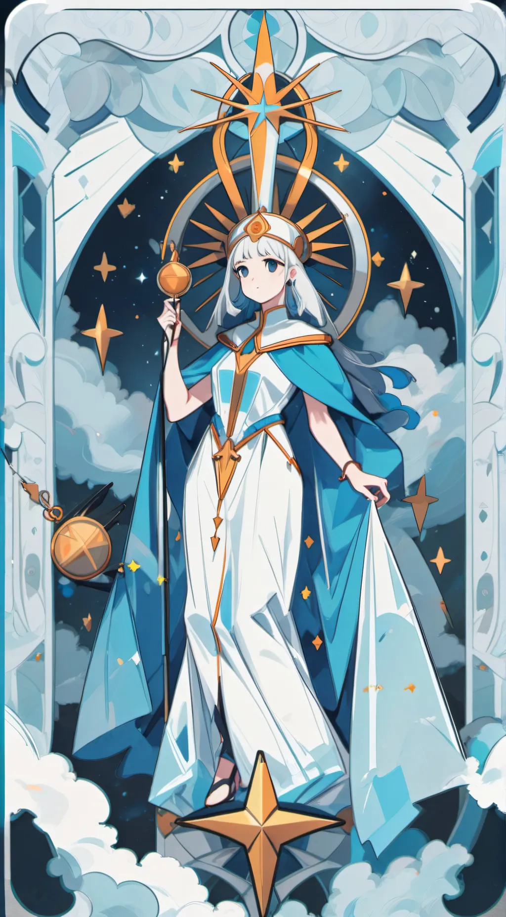 ai character: sonrisa triste mha background