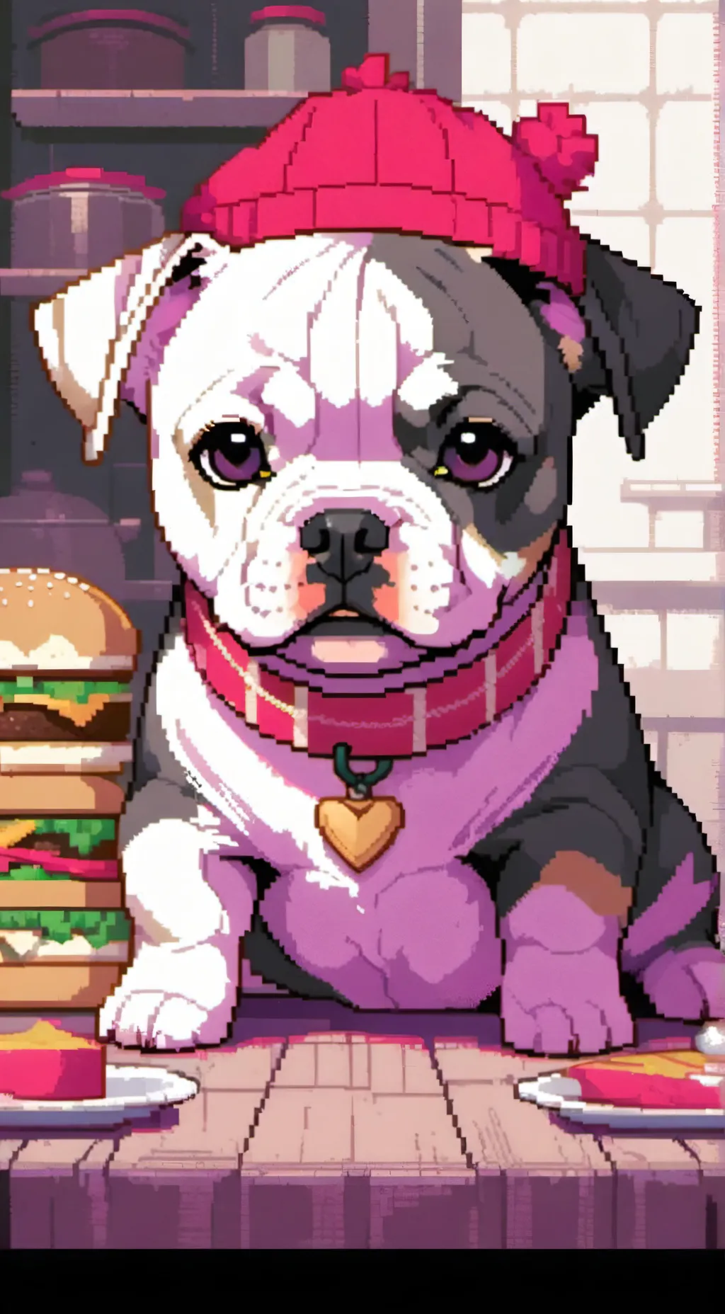 ai character: pibble  background