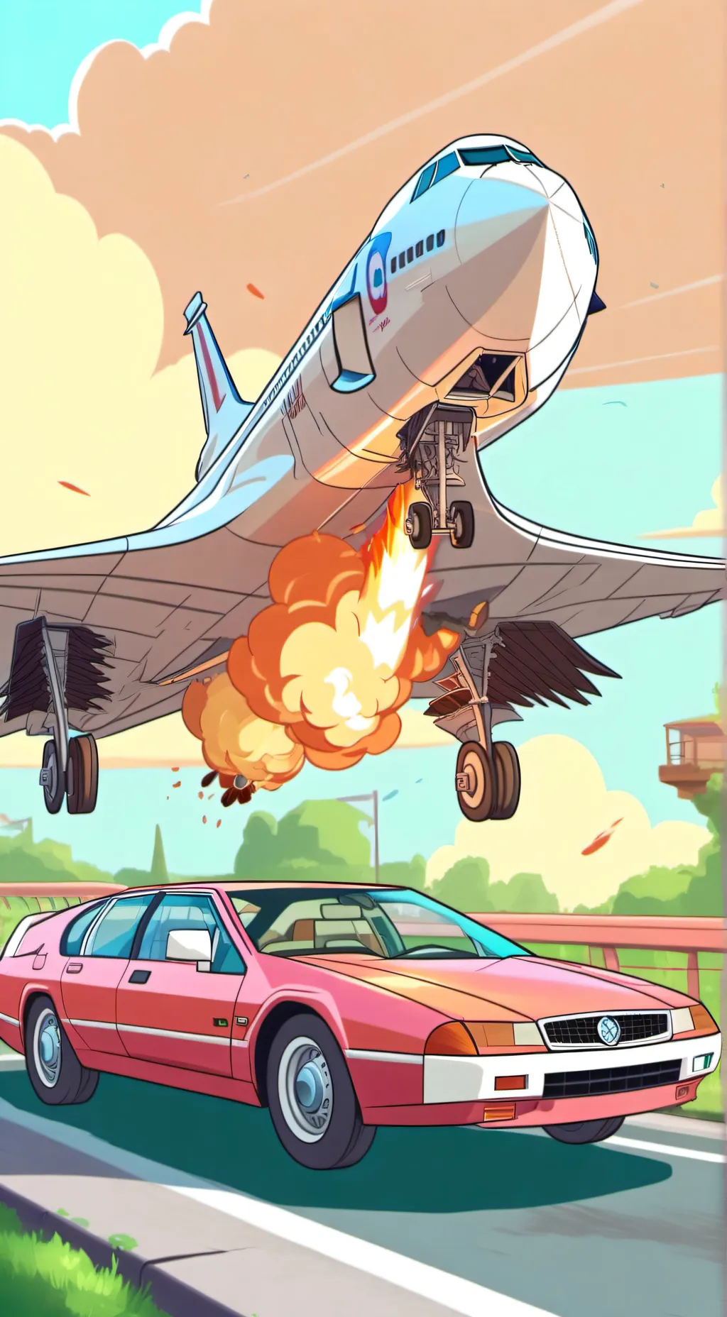 ai character: 4590 crash concord background