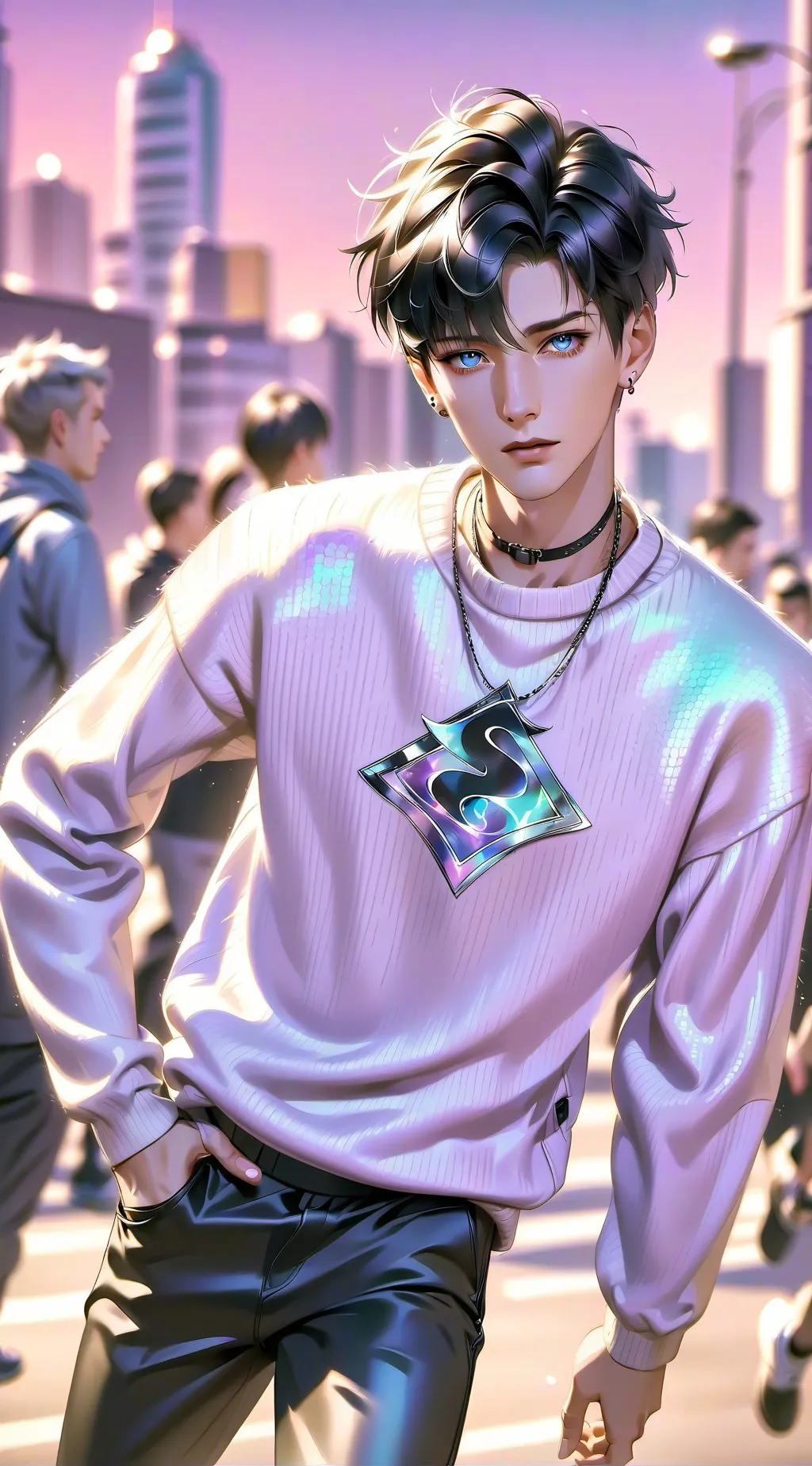 ai character: Colby♥︎ background