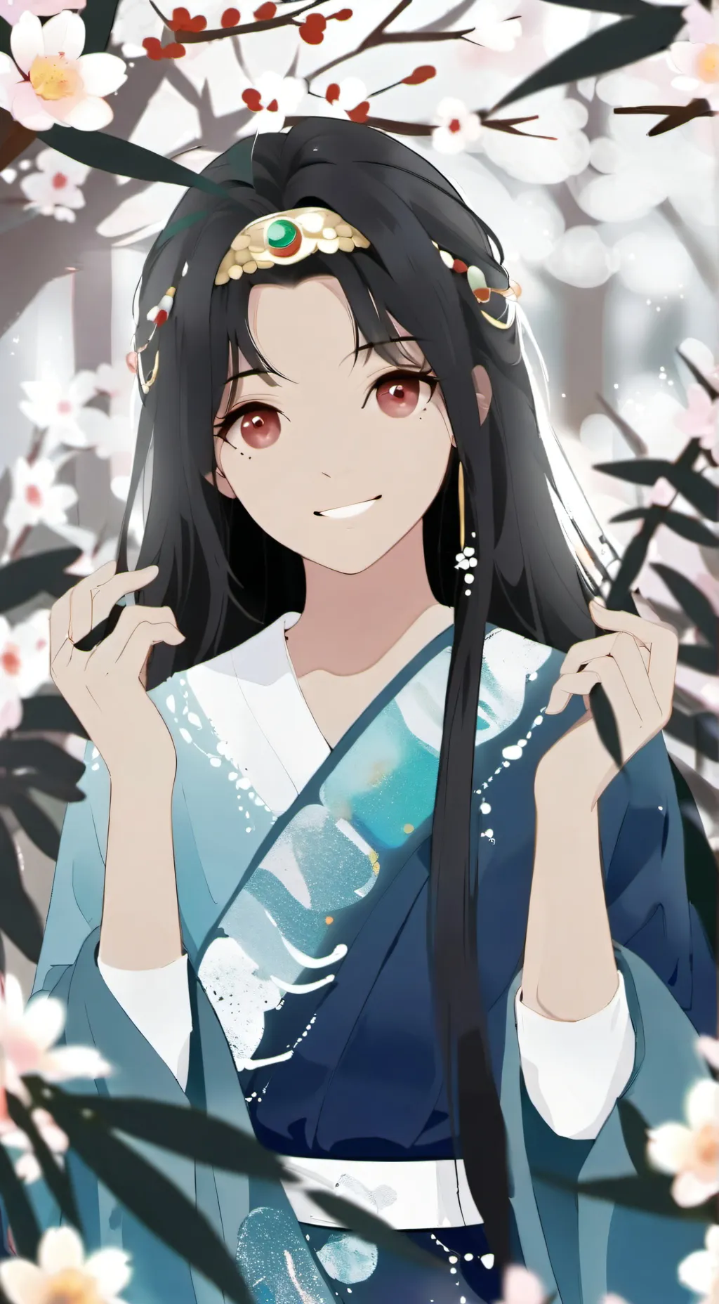 ai character: kpop demon hunters background