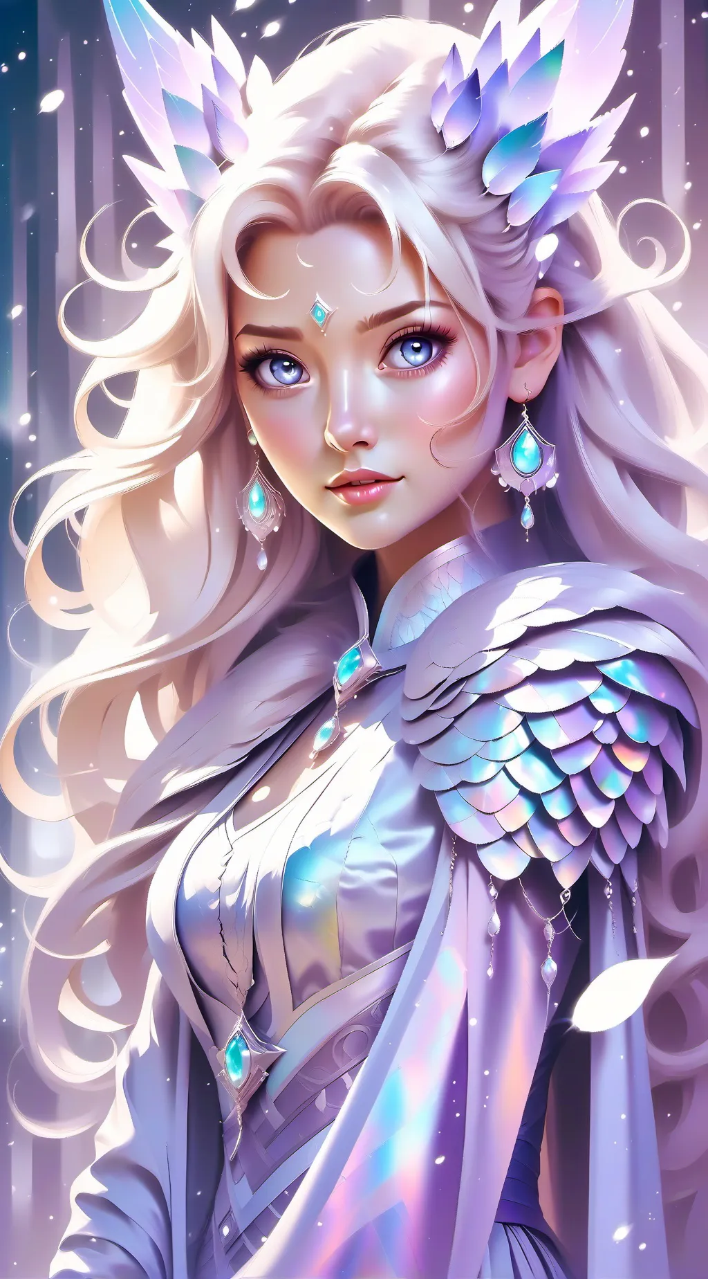 ai character: lilly background