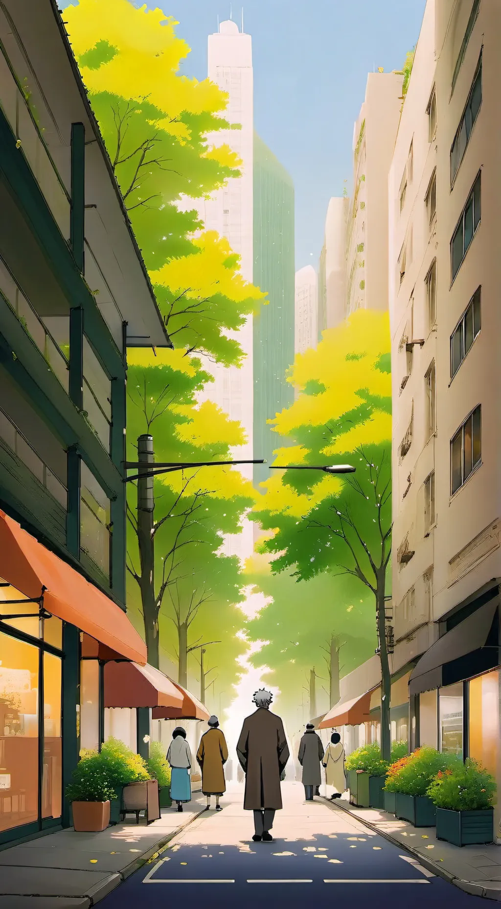 ai character: lab background