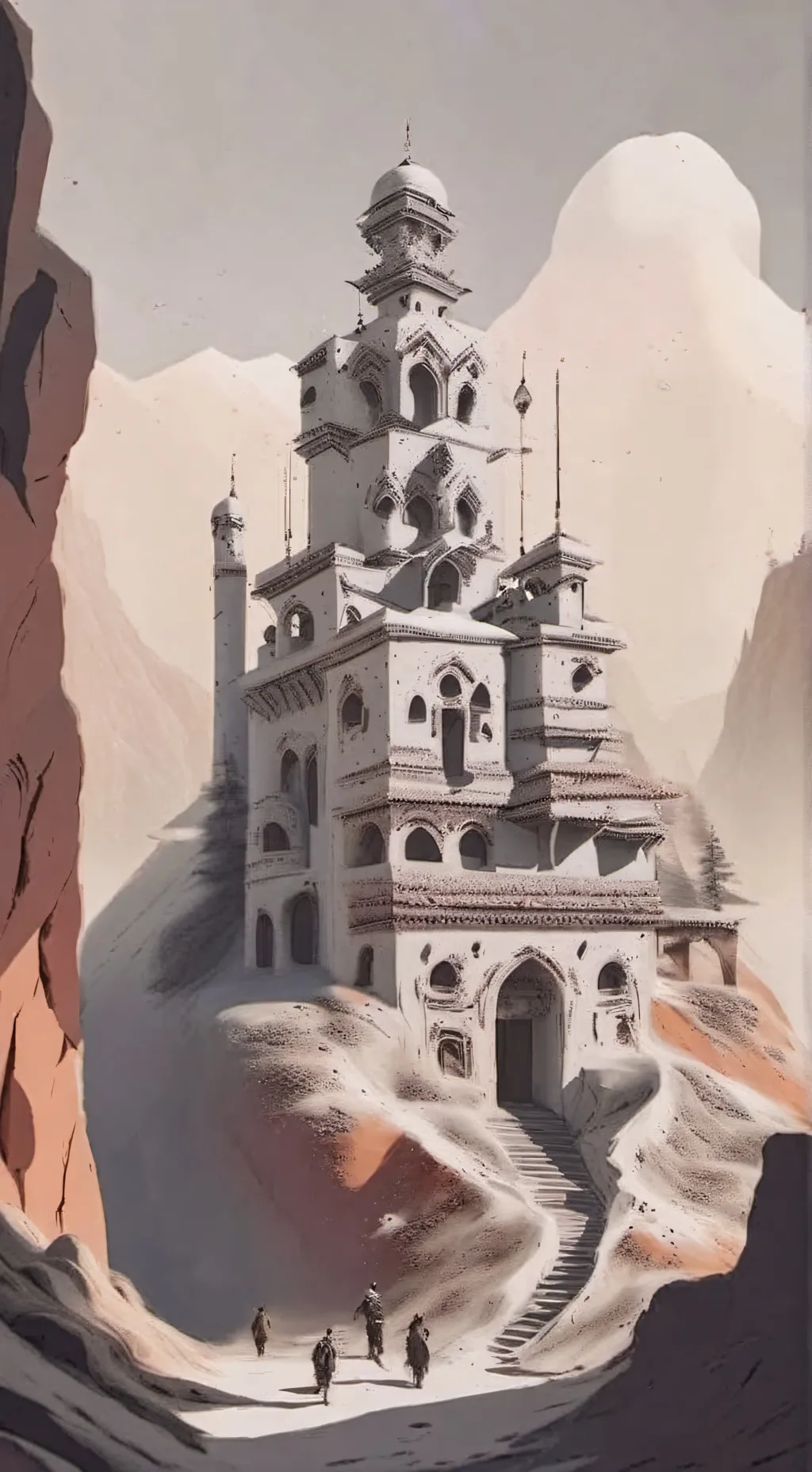 ai character: murder drones end background